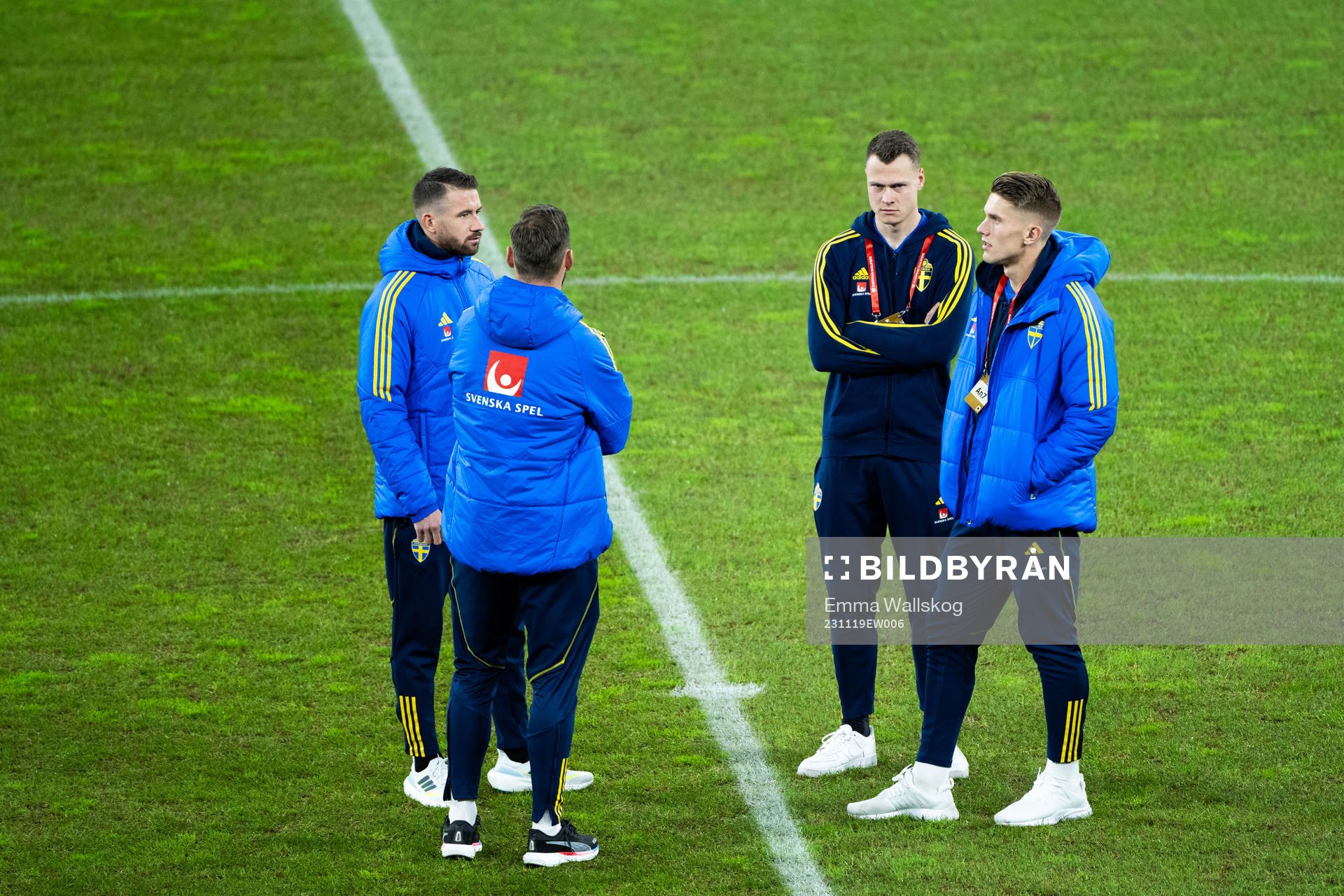 Marcus Rohdén, Viktor Claesson and Viktor Gyökeres of