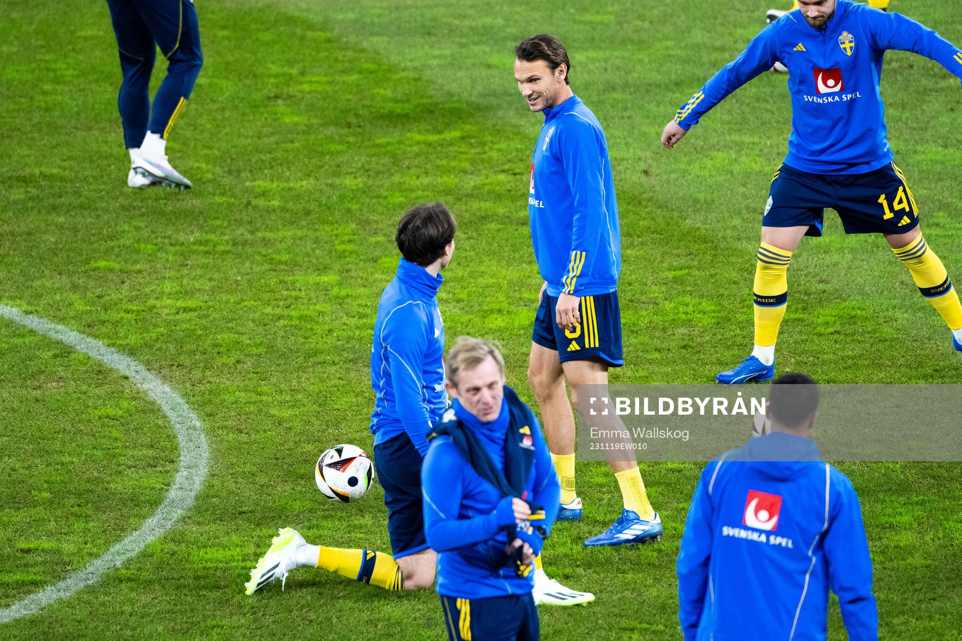 Hjalmar Ekdal of Sweden and Albin Ekdal