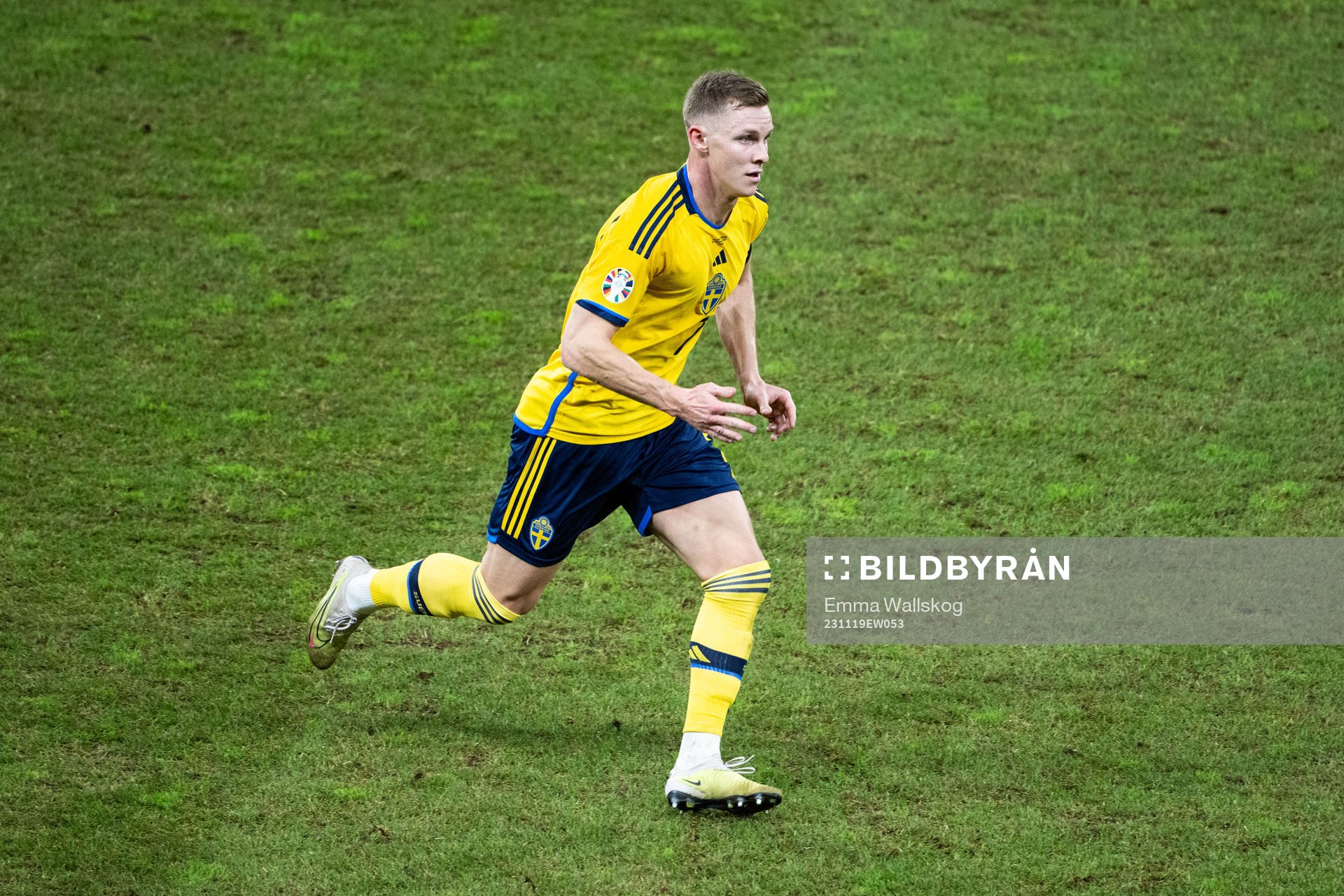 Emil Krafth of Sweden