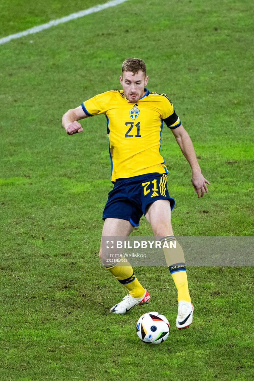 Dejan Kulusevski of Sweden