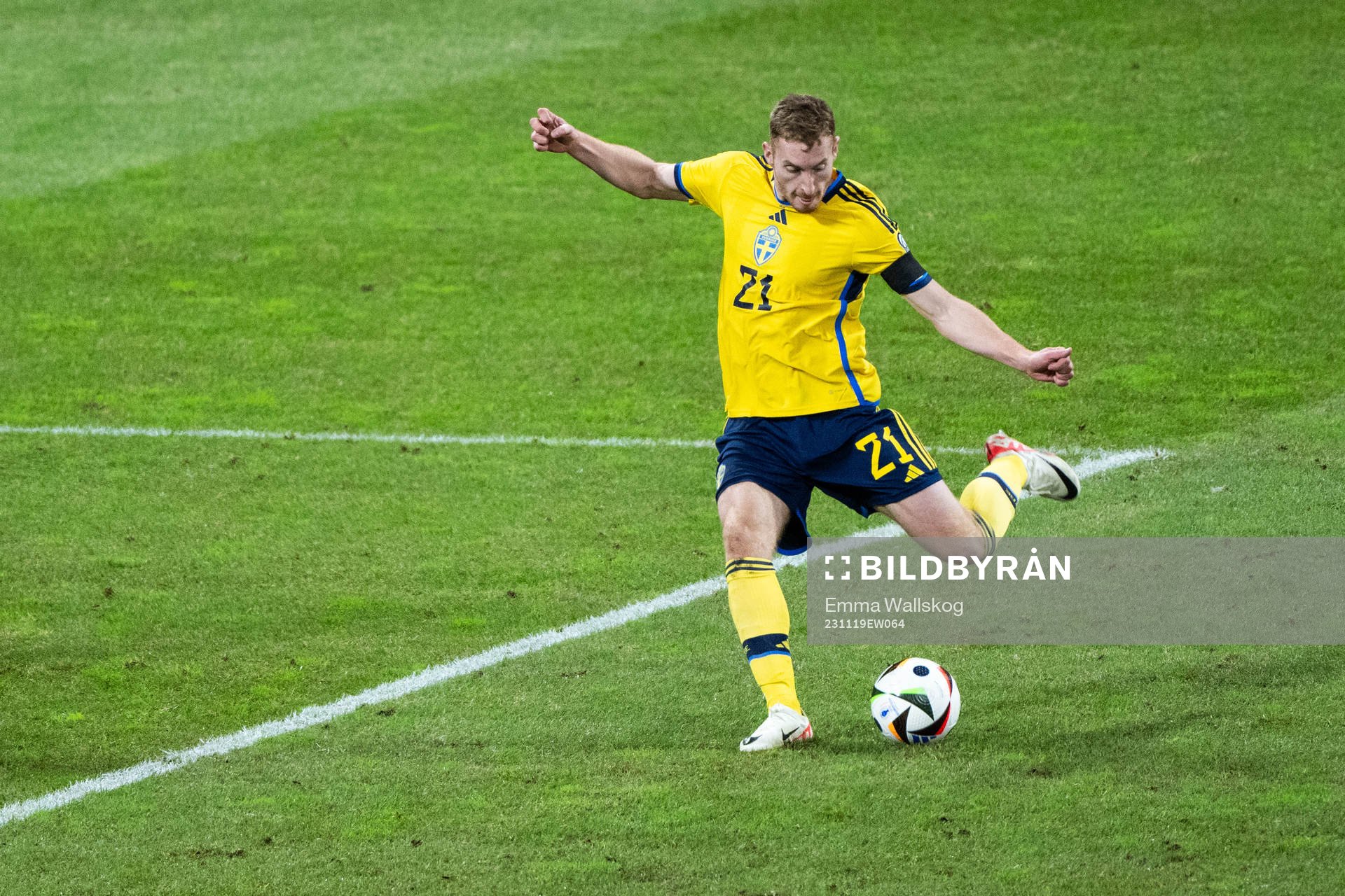 Dejan Kulusevski of Sweden