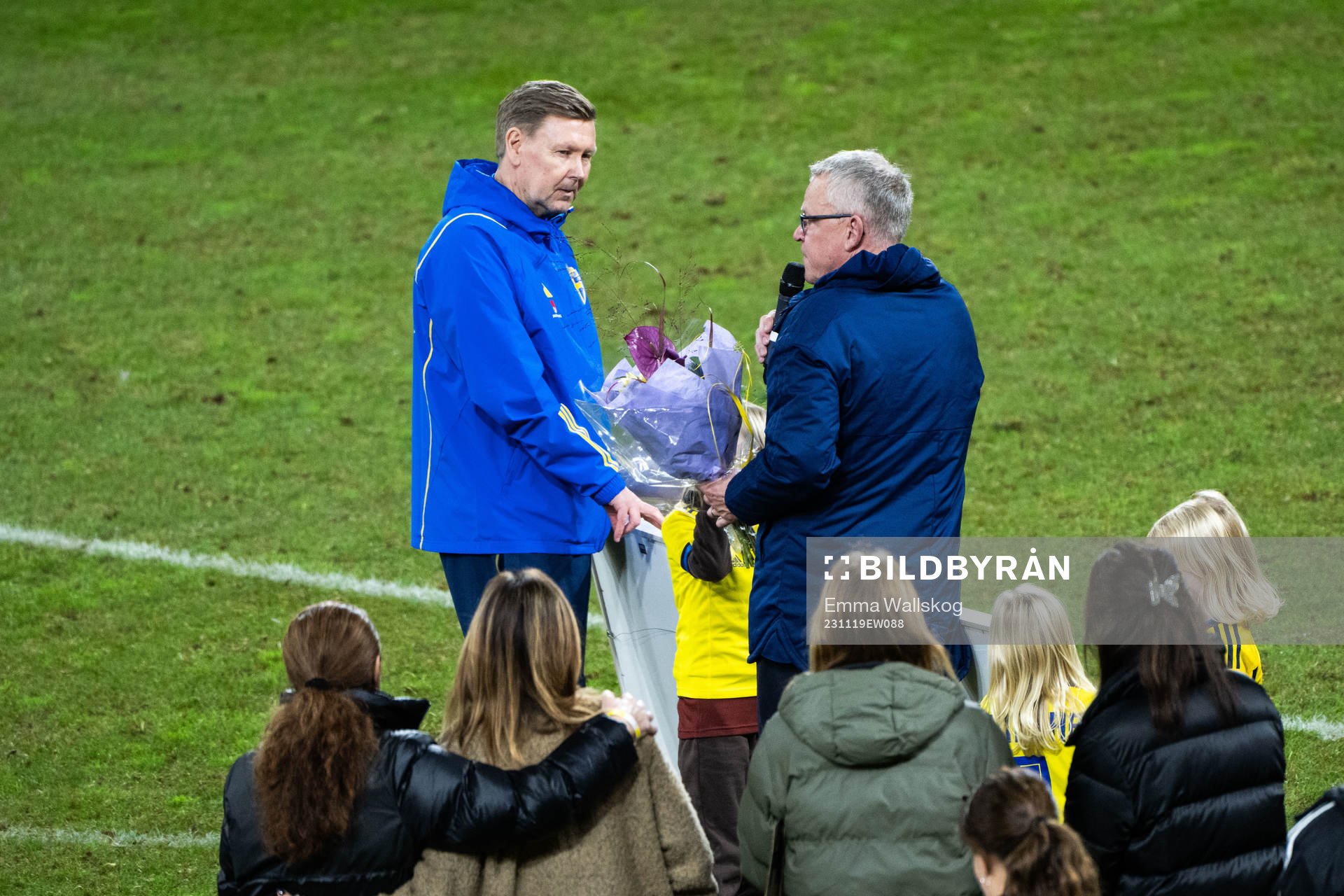 Assistant coach Peter Wettergren and Head coach Janne