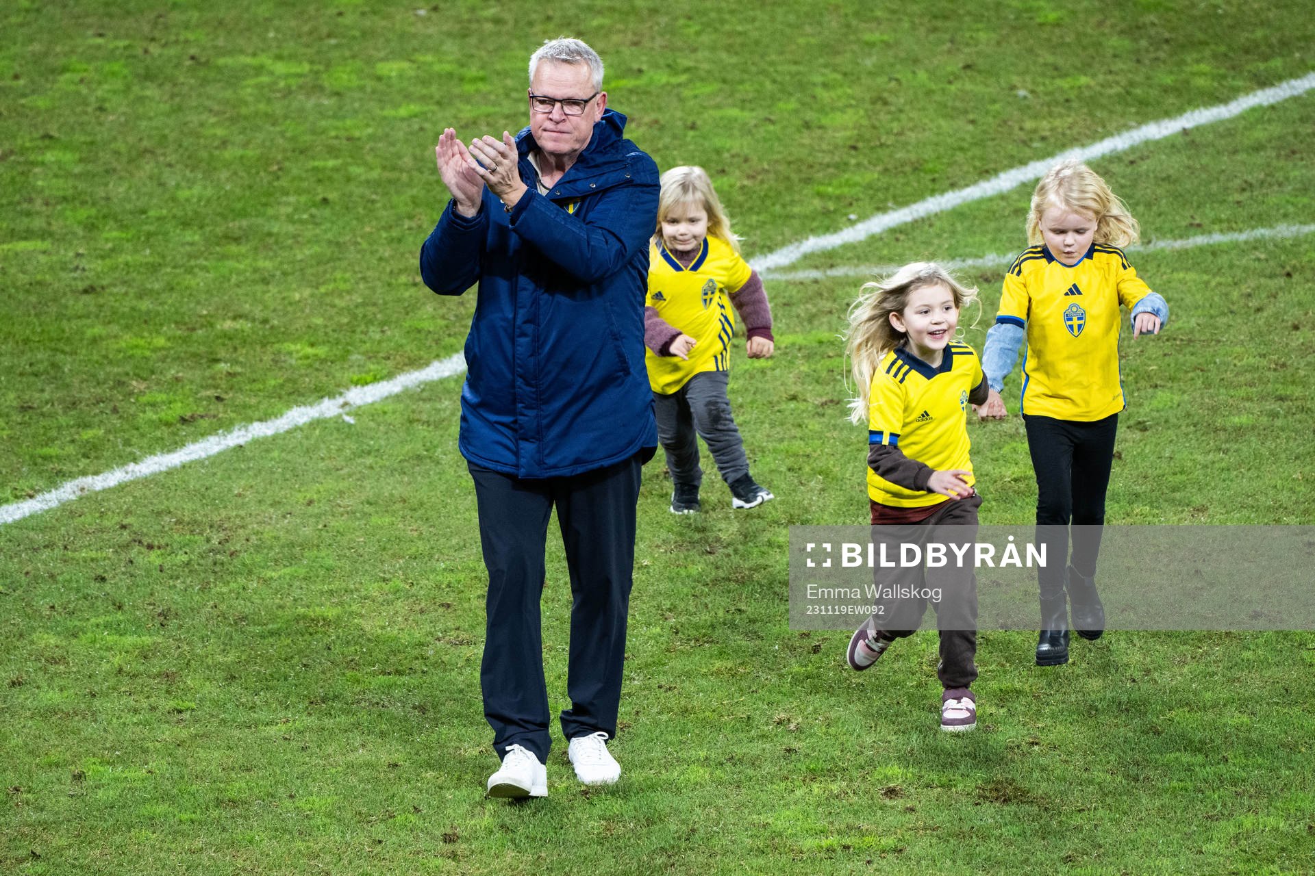 Head coach Janne Andersson of Sweden