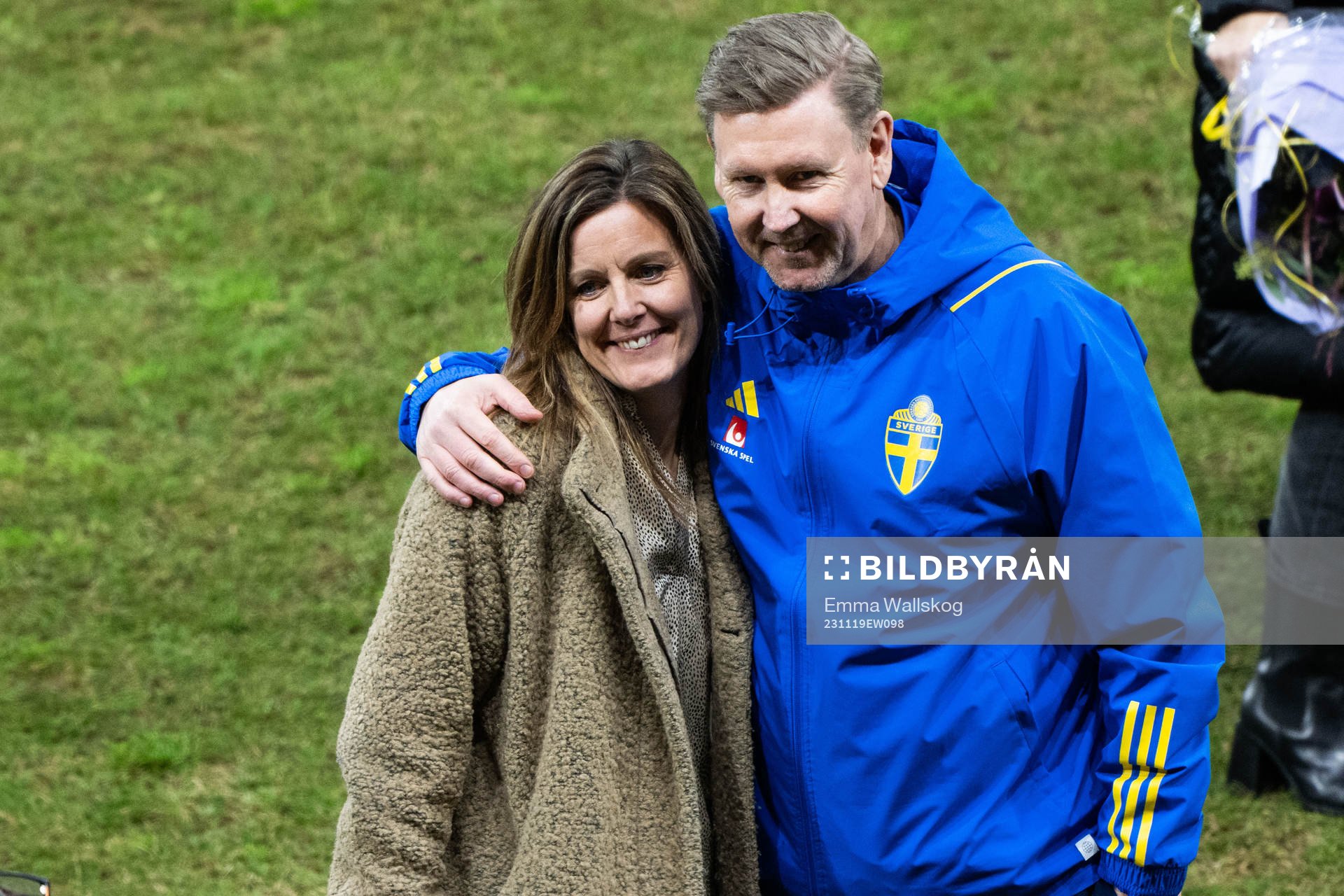 Assistant coach Peter Wettergren of Sweden