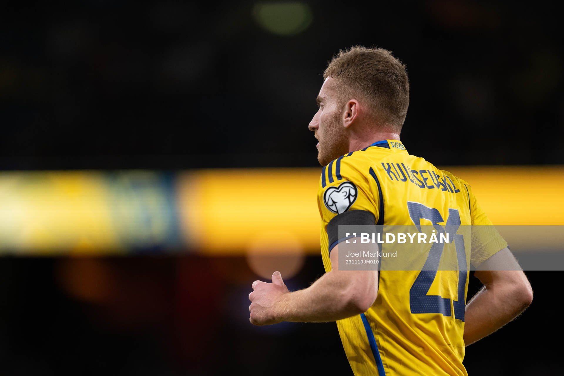 Dejan Kulusevski of Sweden