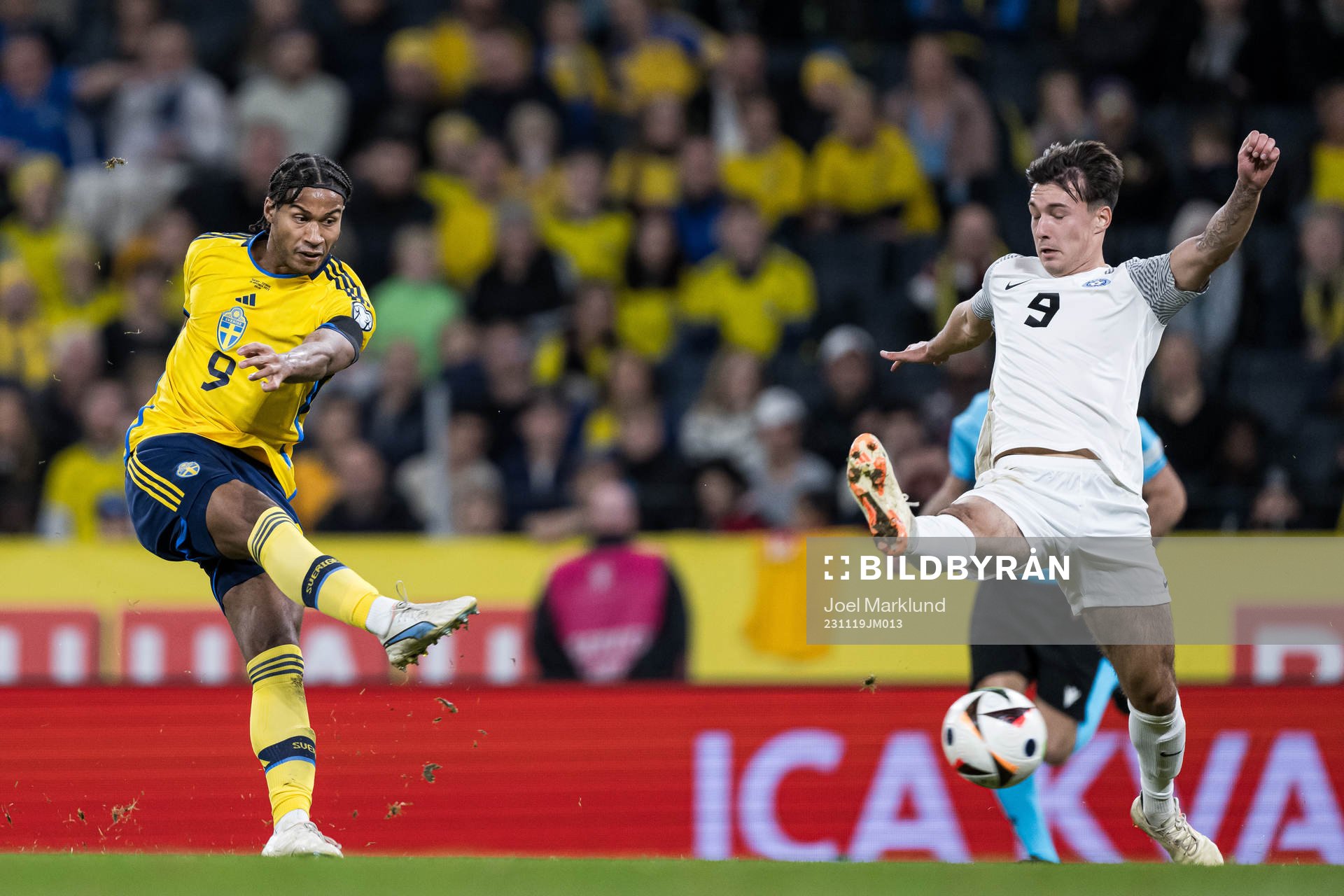 Jens Cajuste of Sweden and Oliver Jurgens of Estonia