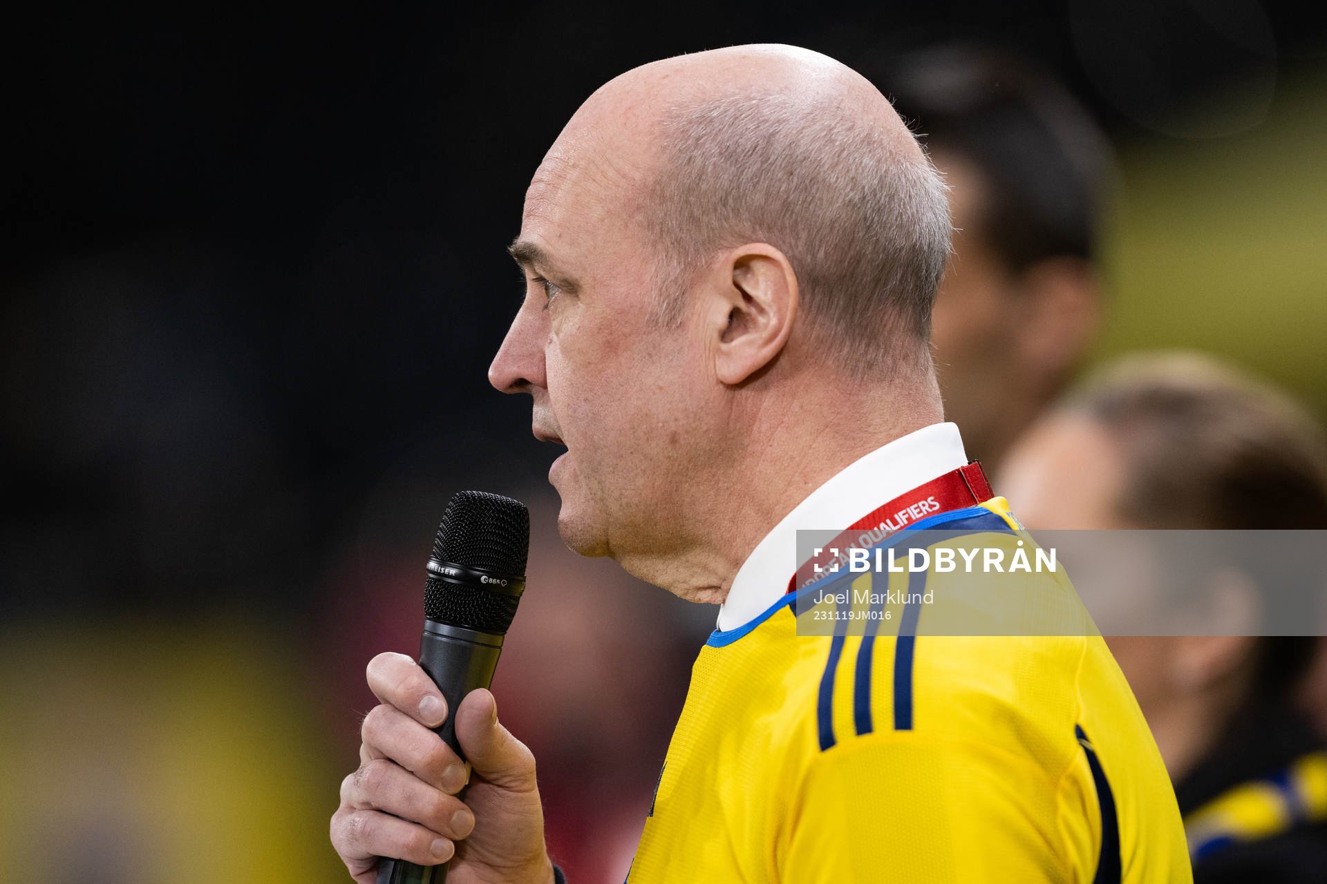 Fredrik Reinfeldt, president of the Swedish Football