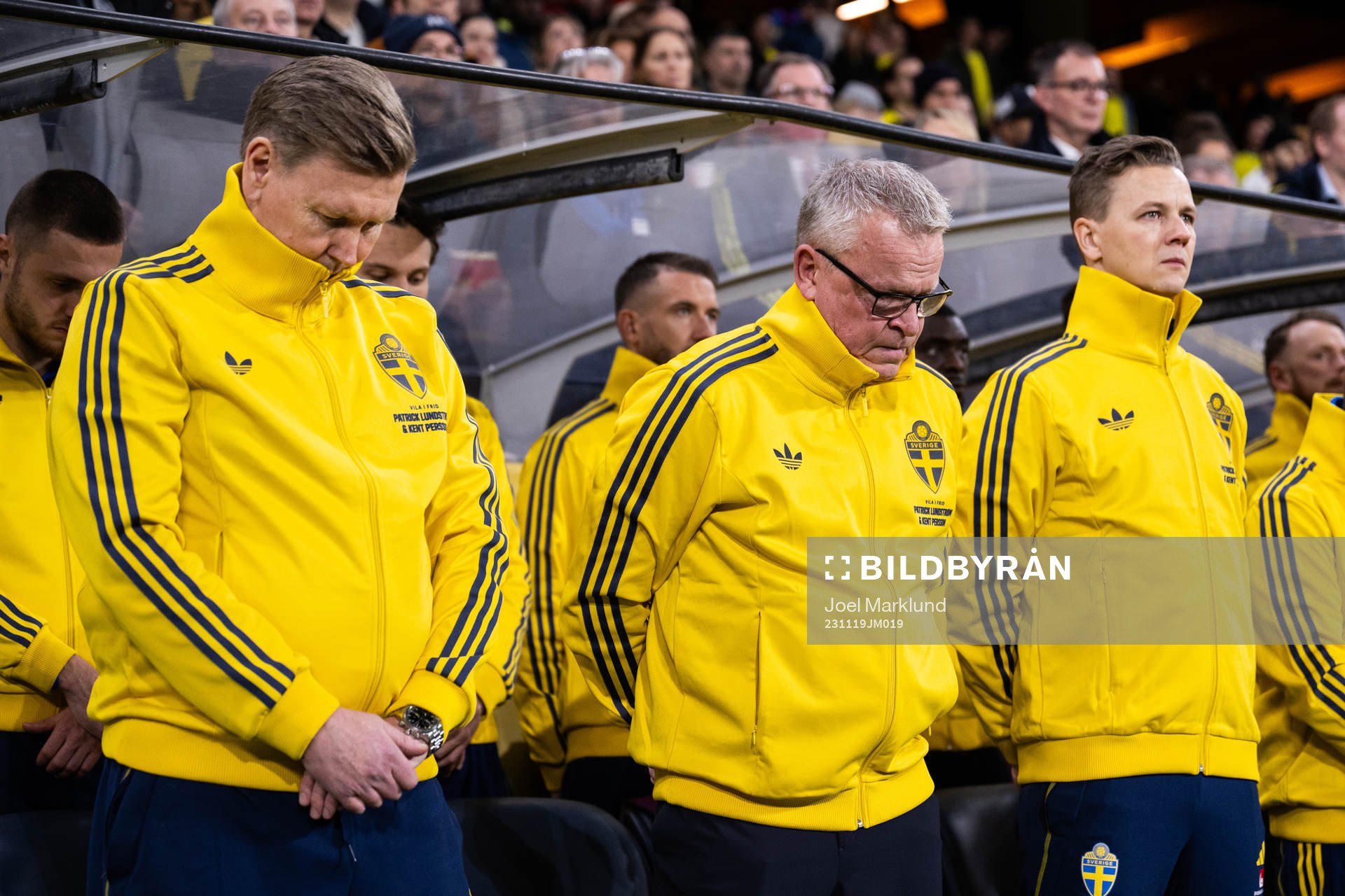 Assistant coach Peter Wettergren and head coach Janne