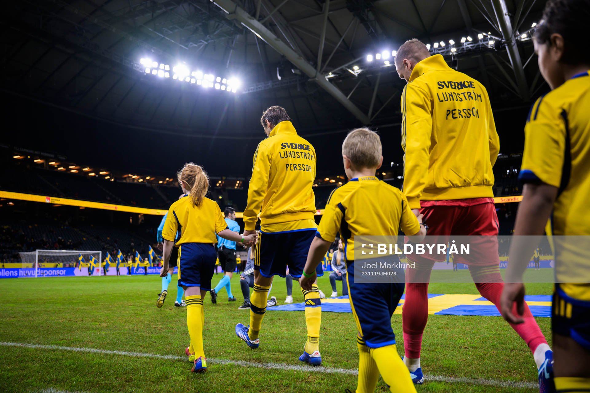 Albin Ekdal and goalkeeper Robin Olsen  of Sweden with