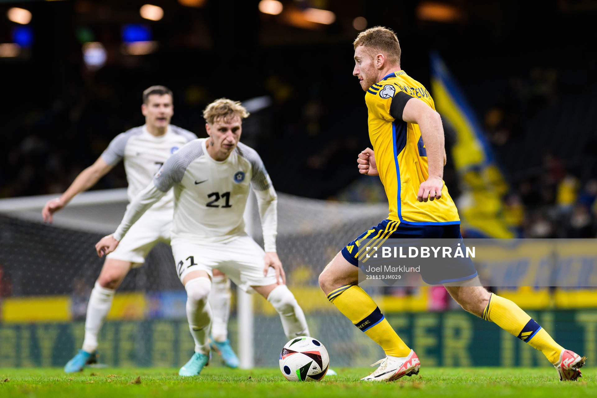Dejan Kulusevski of Sweden