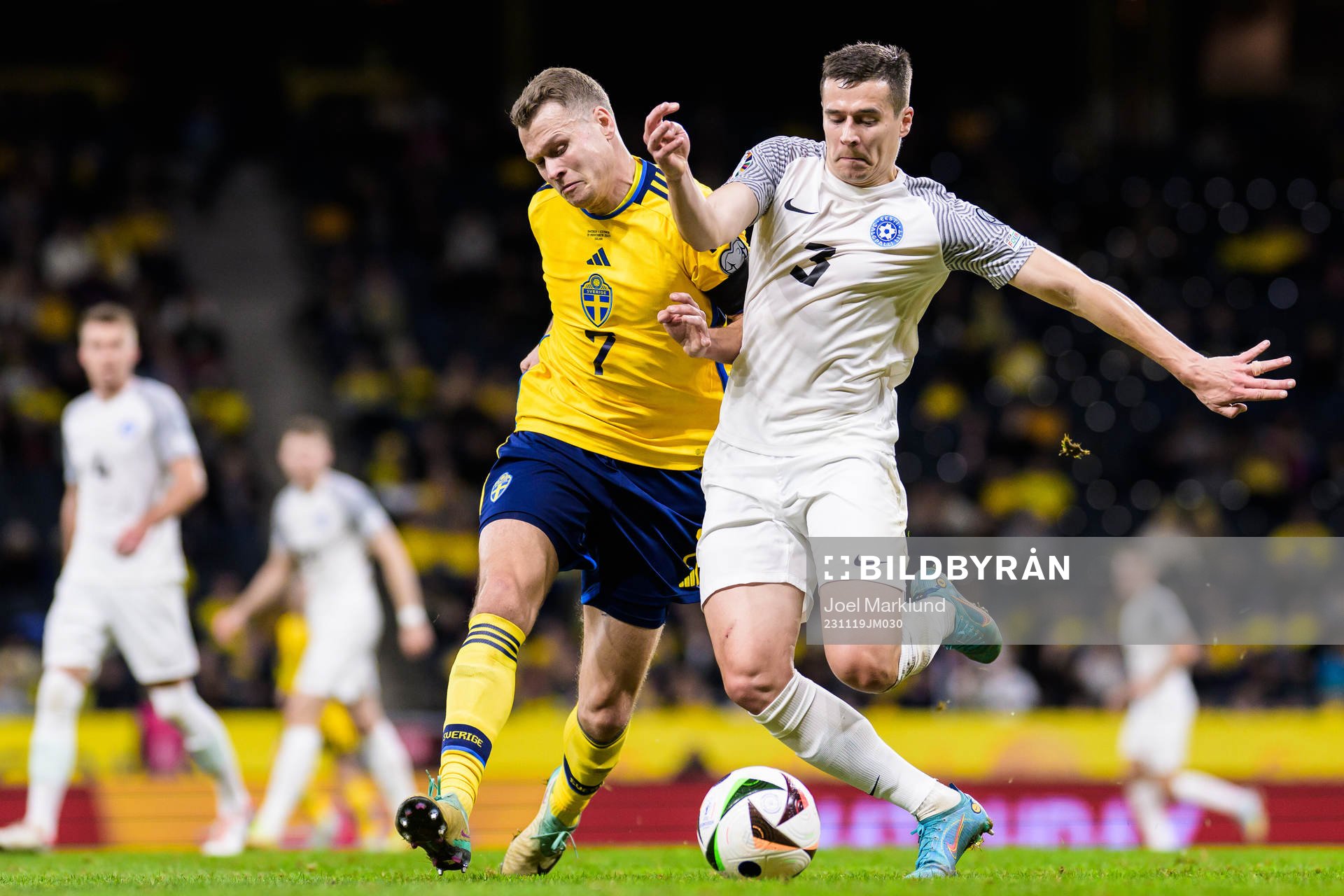Viktor Claesson of Sweden and Artur Pikk of Estonia