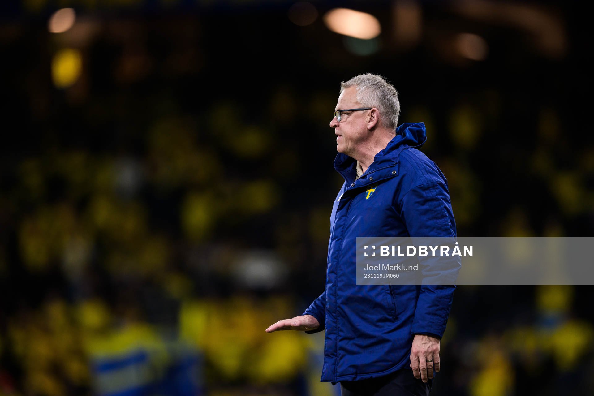 Head coach Janne Andersson of Sweden