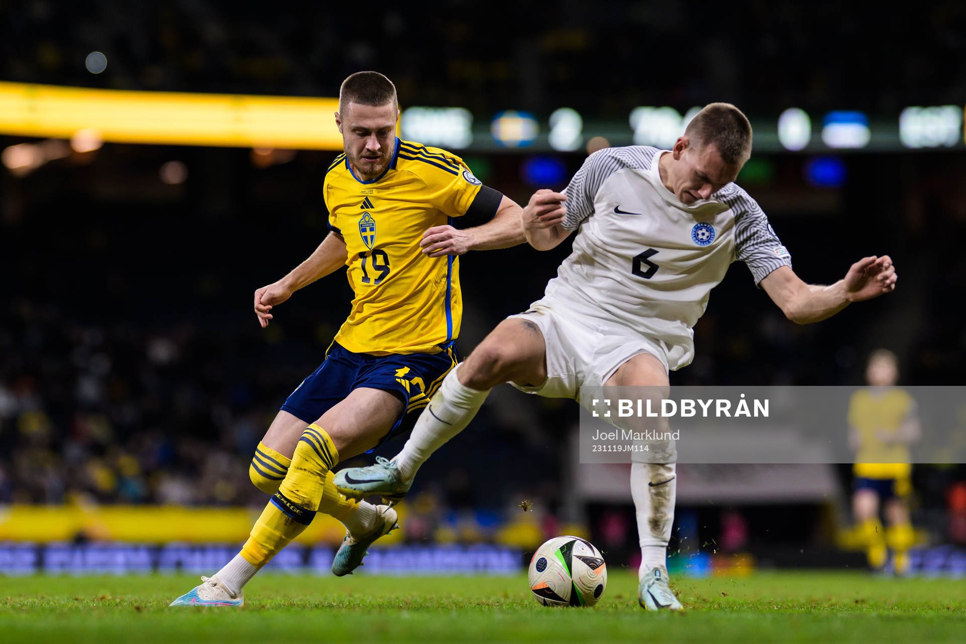Mattias Svanberg of Sweden and Rasmus Peetson of Estonia