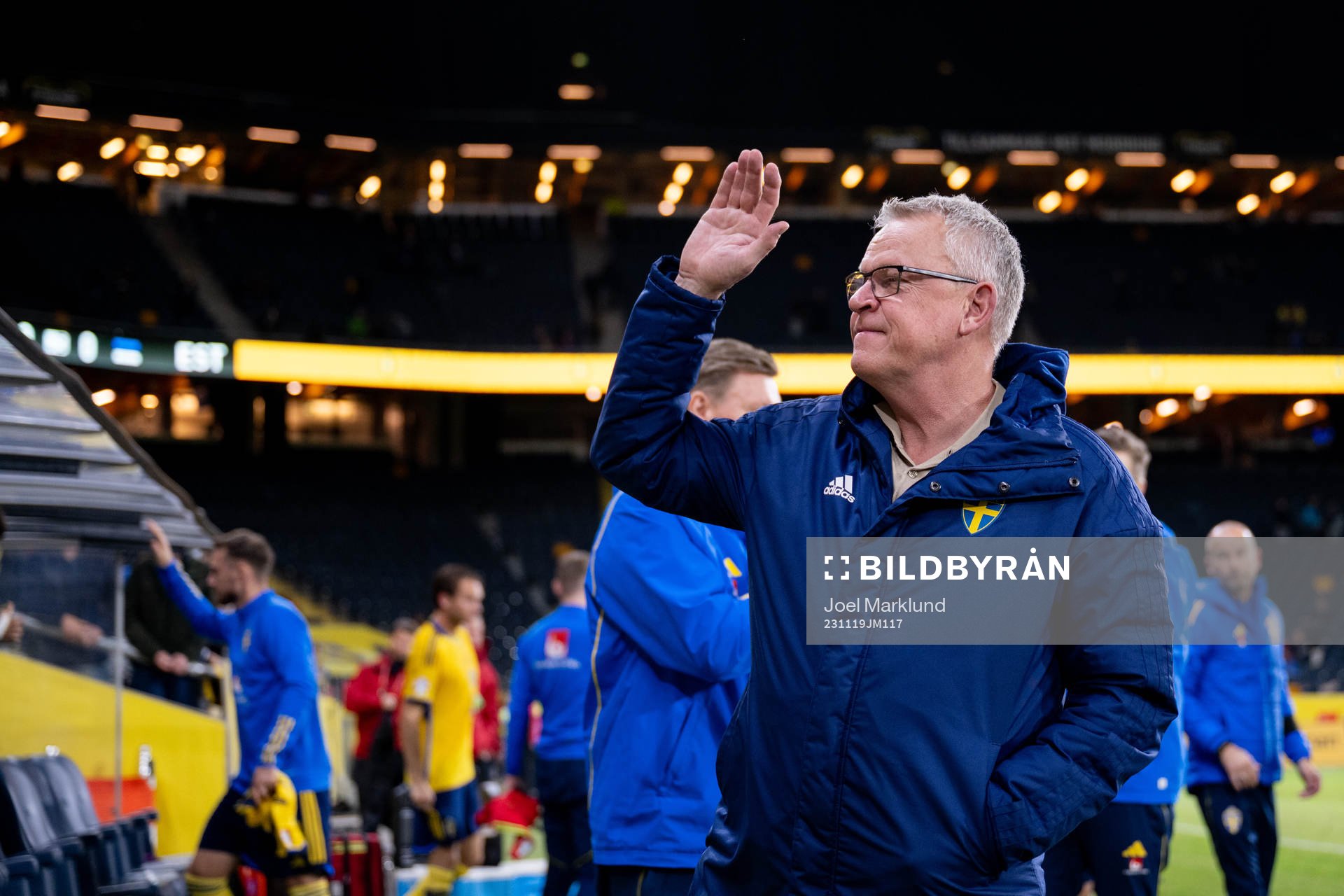 Head coach Janne Andersson of Sweden