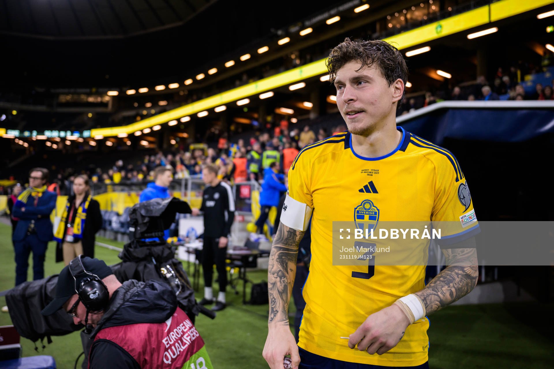 Victor Nilsson Lindelöf of Sweden