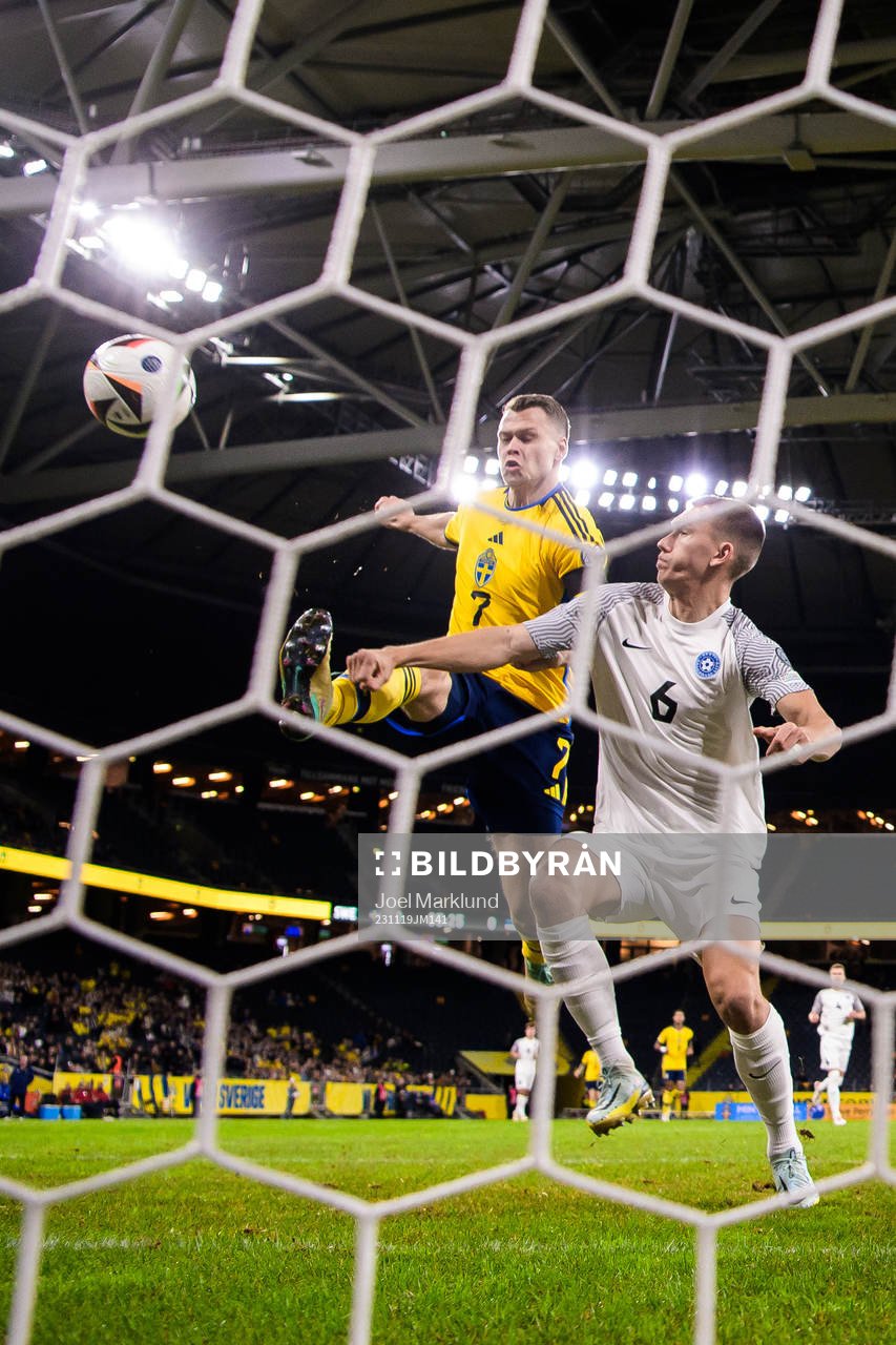 Viktor Claesson of Sweden and Rasmus Peetson of Estonia