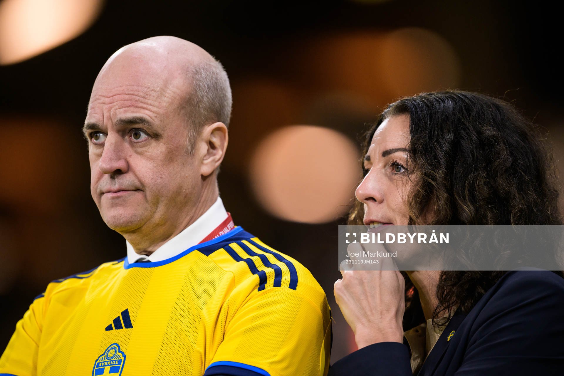 Fredrik Reinfeldt, president of the Swedish Football