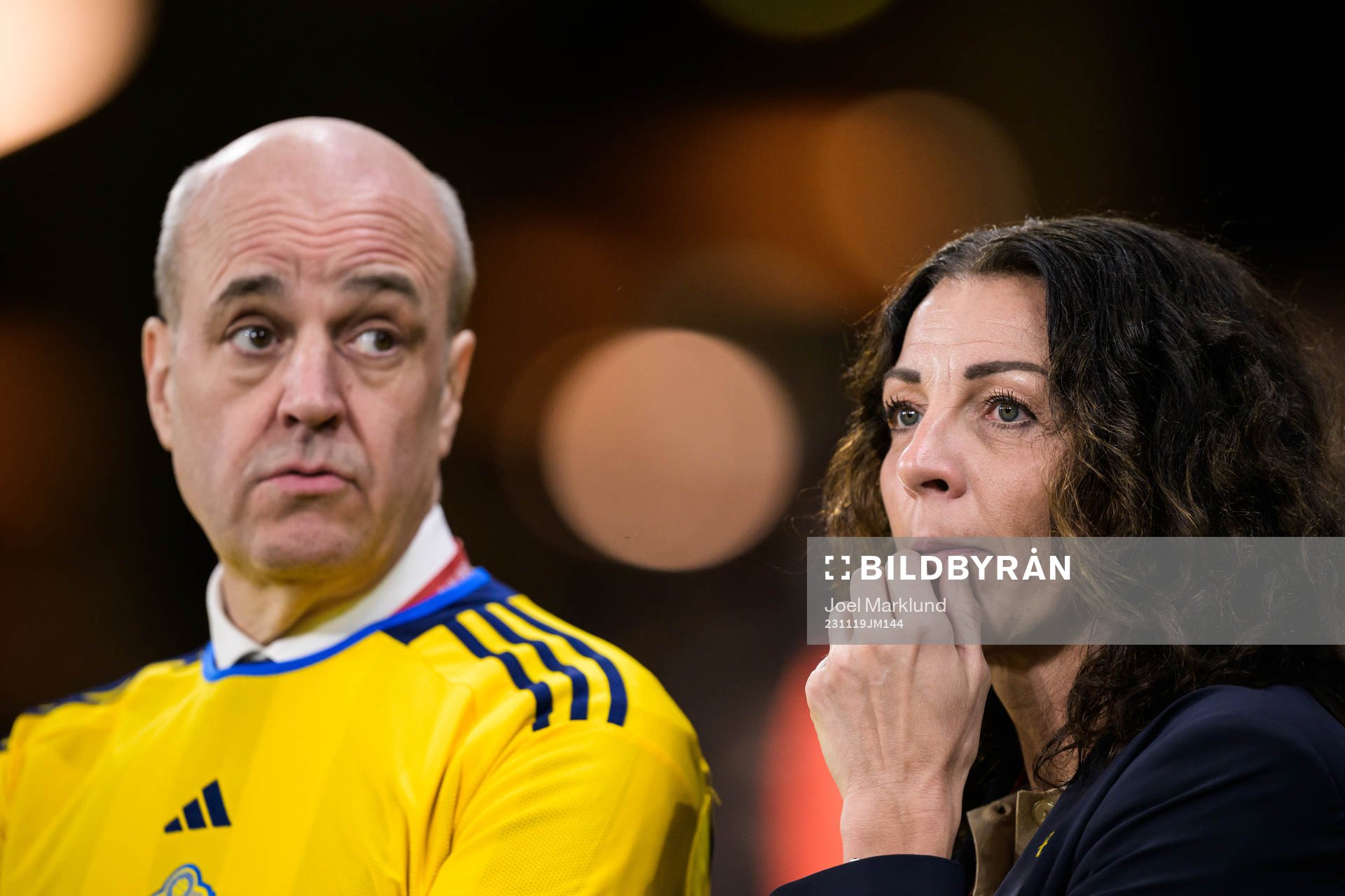 Fredrik Reinfeldt, president of the Swedish Football