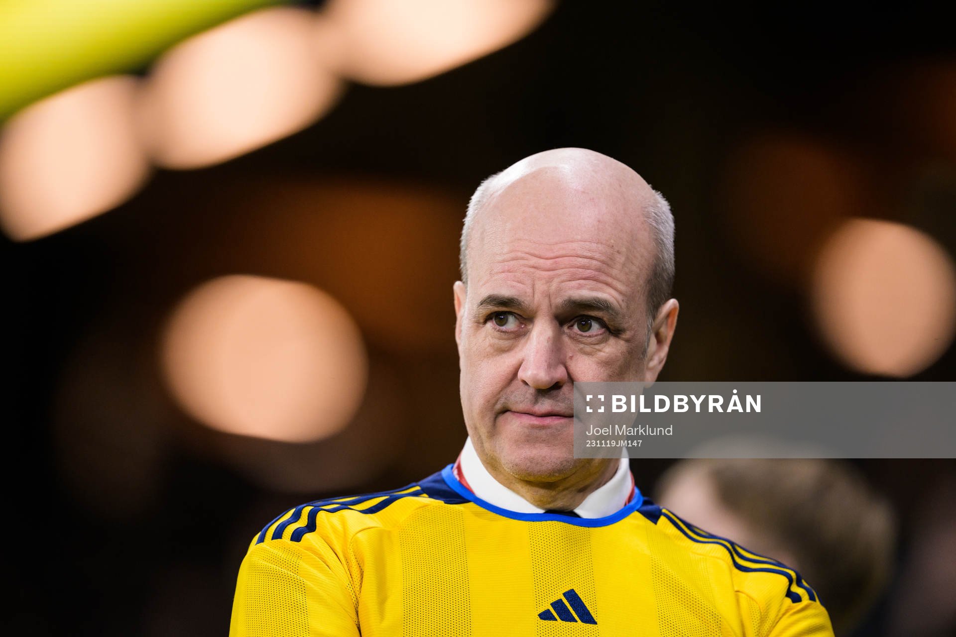 Fredrik Reinfeldt, president of the Swedish Football