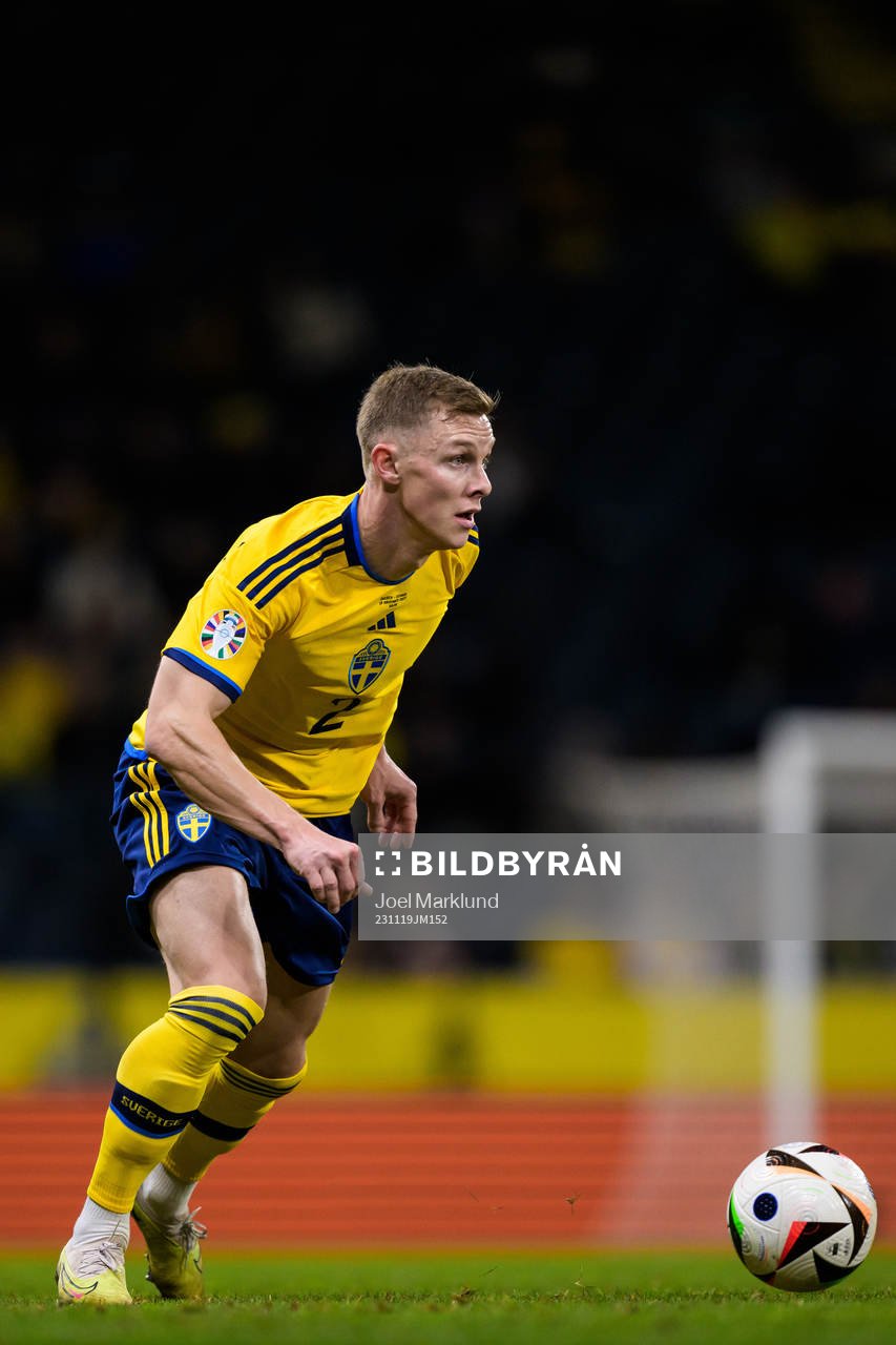 Emil Krafth of Sweden