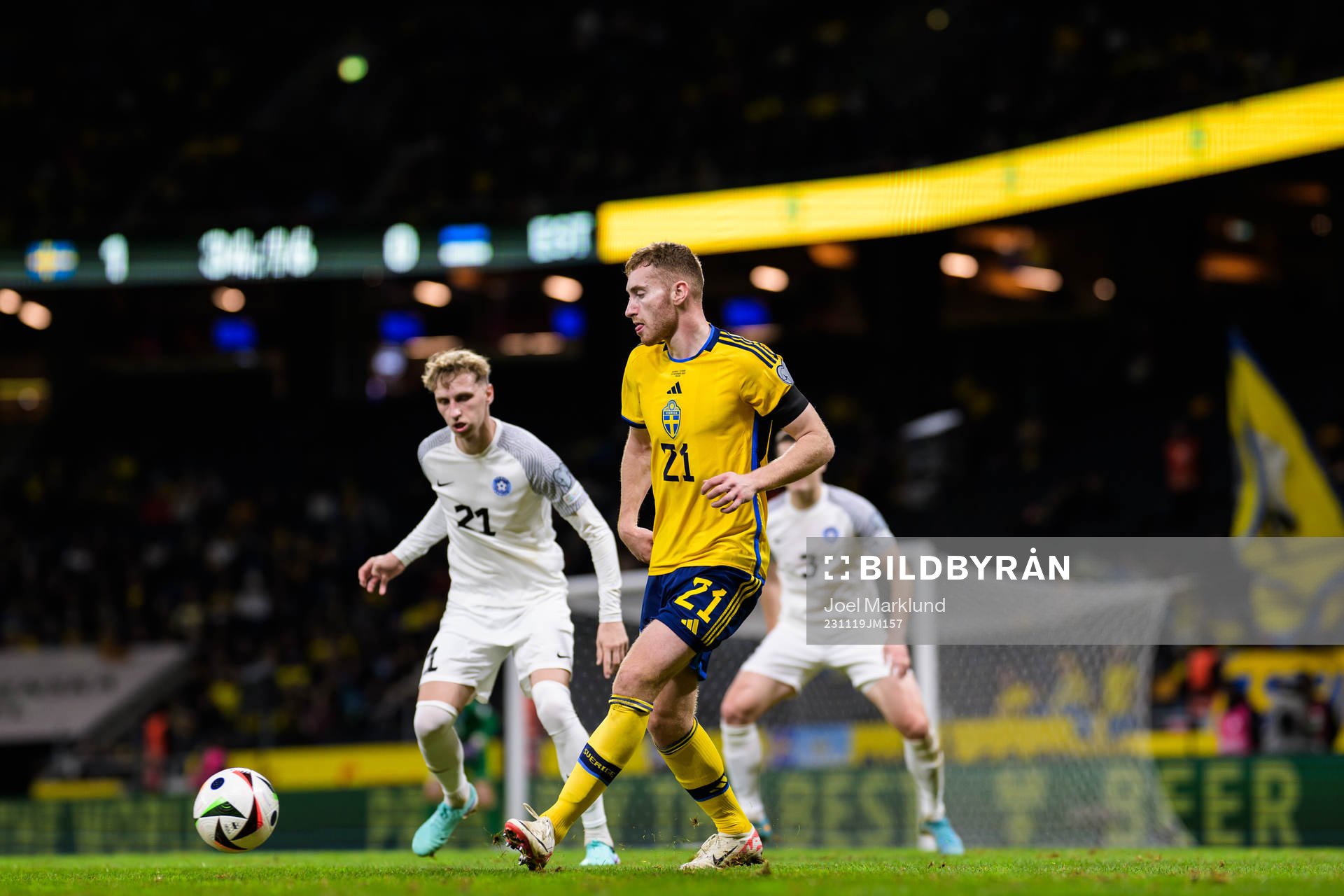 Dejan Kulusevski of Sweden