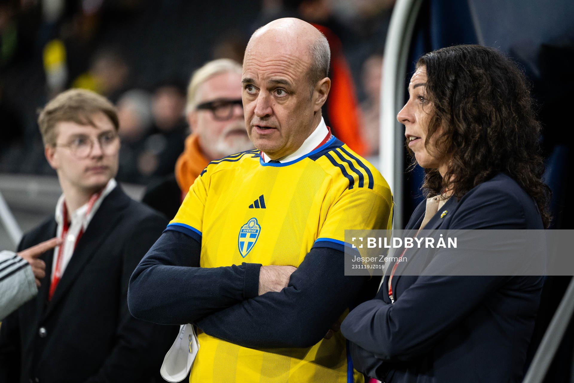 Fredrik Reinfeldt, president of the Swedish Football