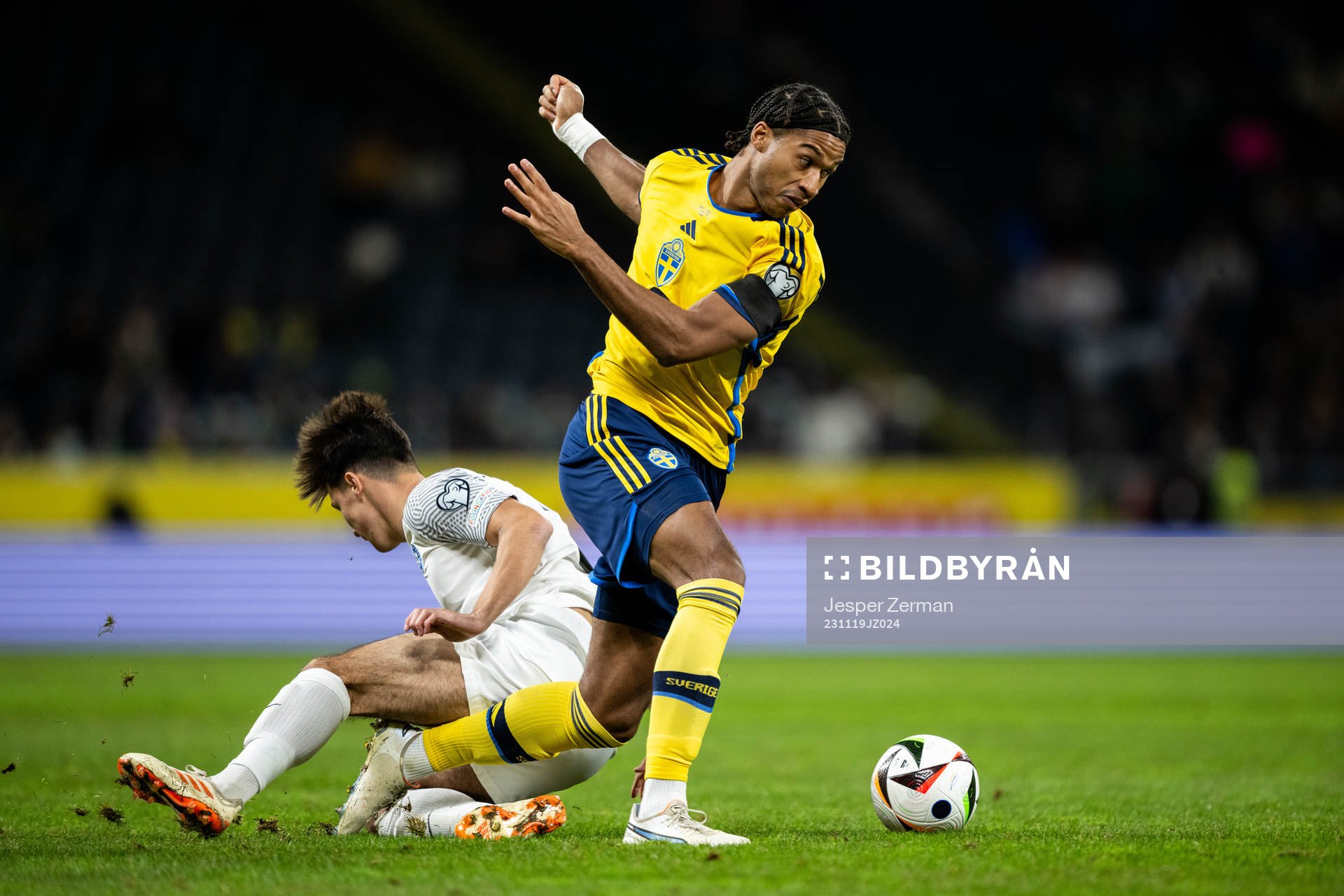 Oliver Jurgens of Estonia and Jens Cajuste of Sweden