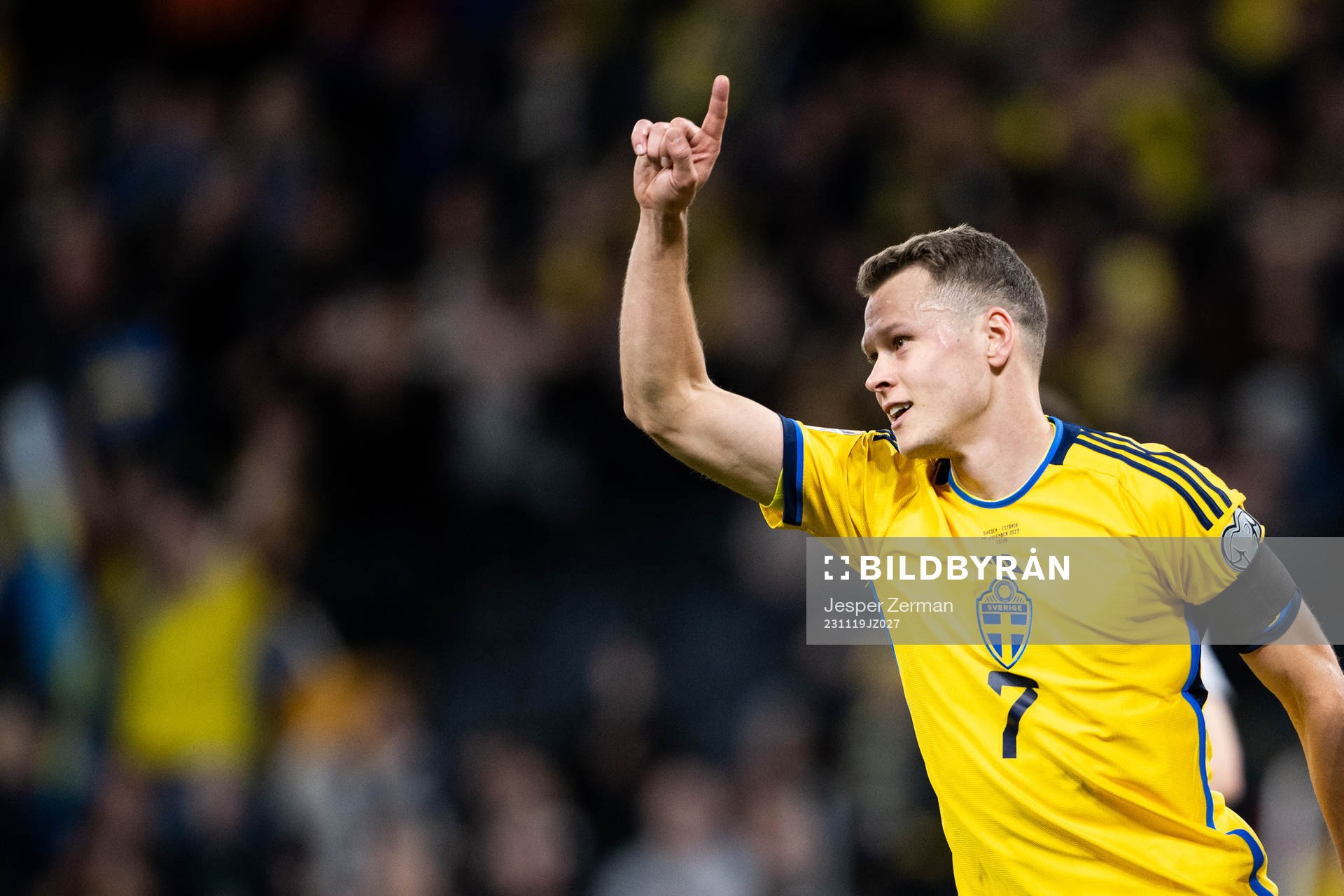 Viktor Claesson of Sweden celebrates