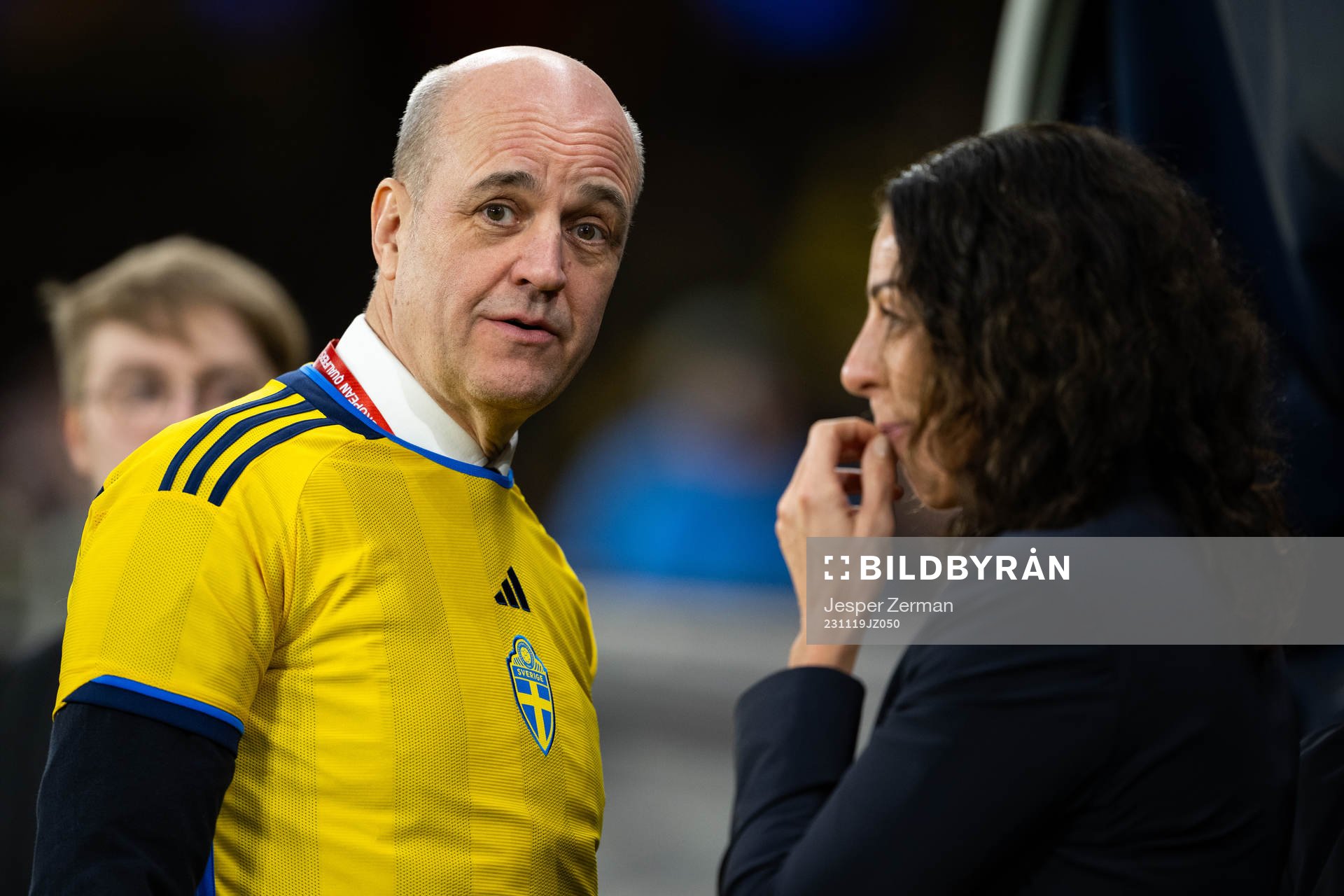 Fredrik Reinfeldt, president of the Swedish Football