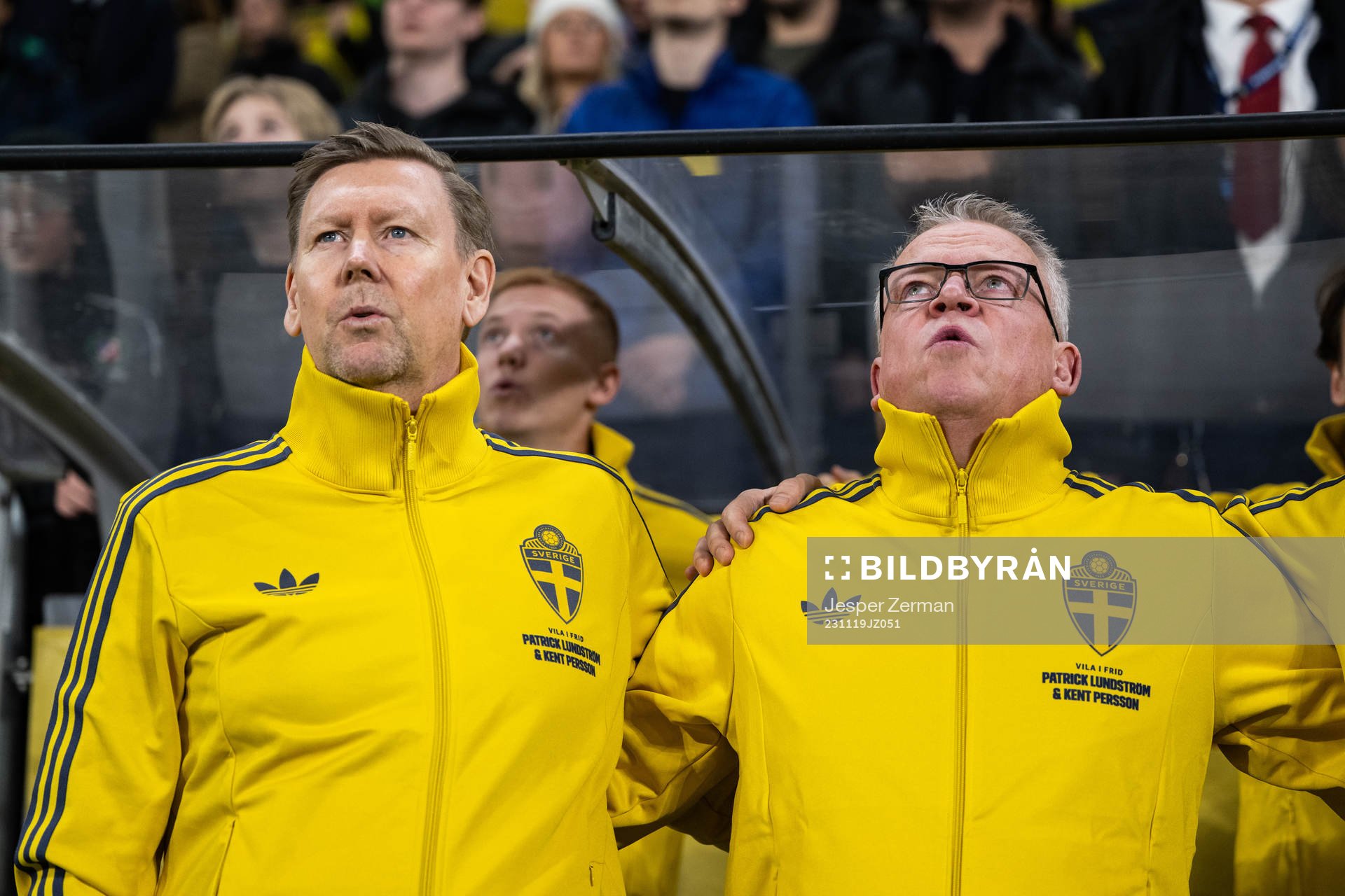 Assistant coach Peter Wettergren and Head coach Janne