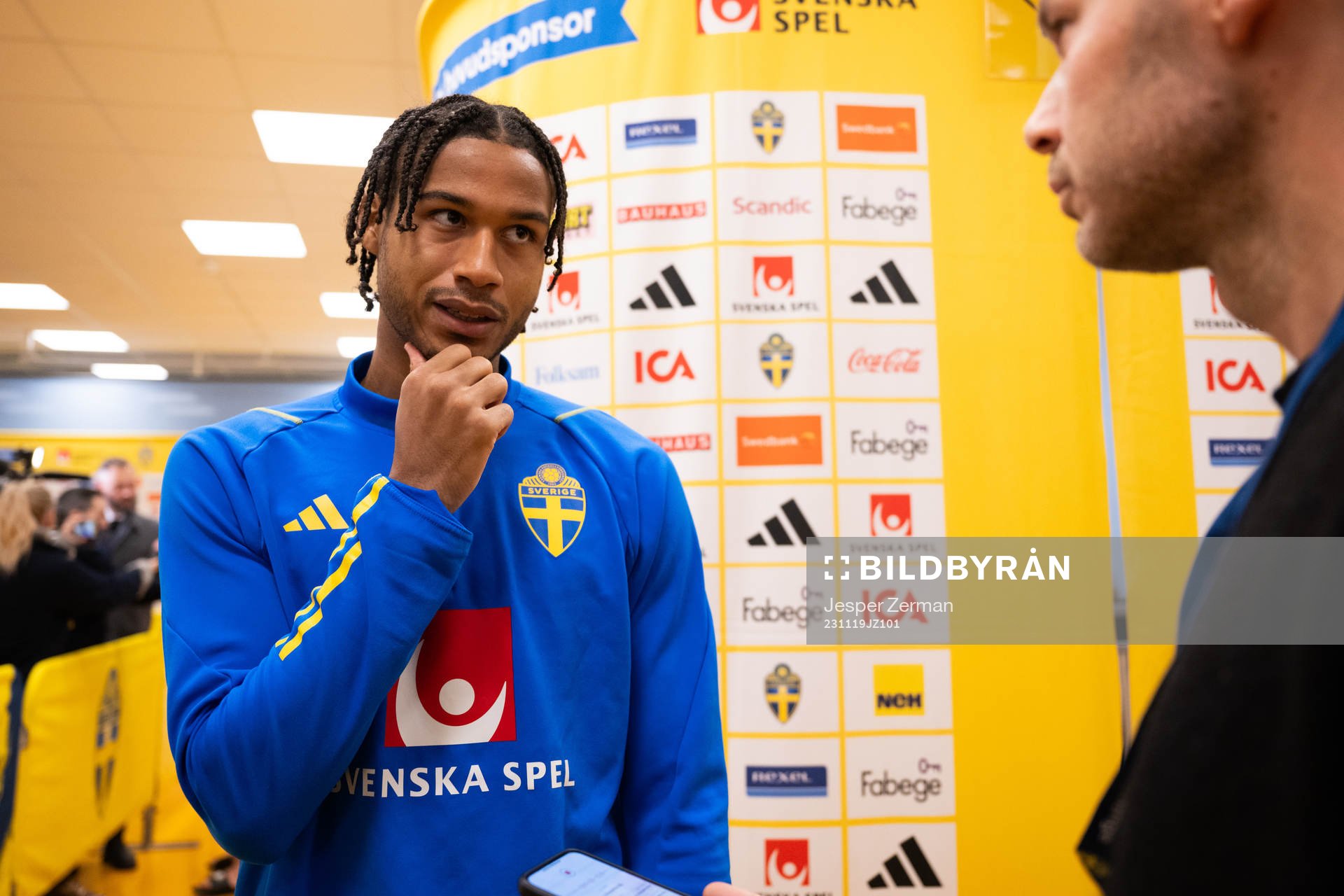 Jens Cajuste of Sweden