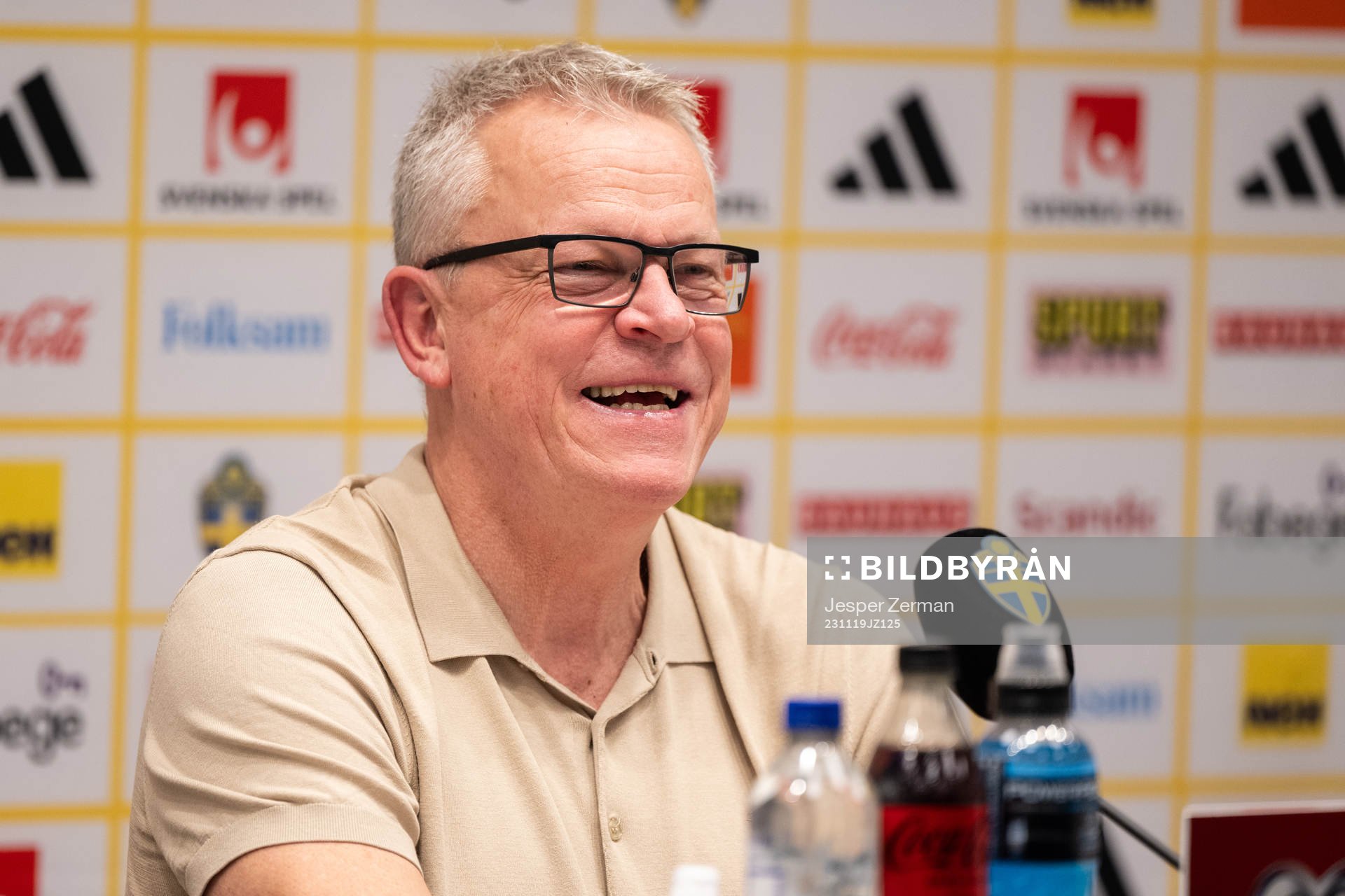 Head coach Janne Andersson of Sweden