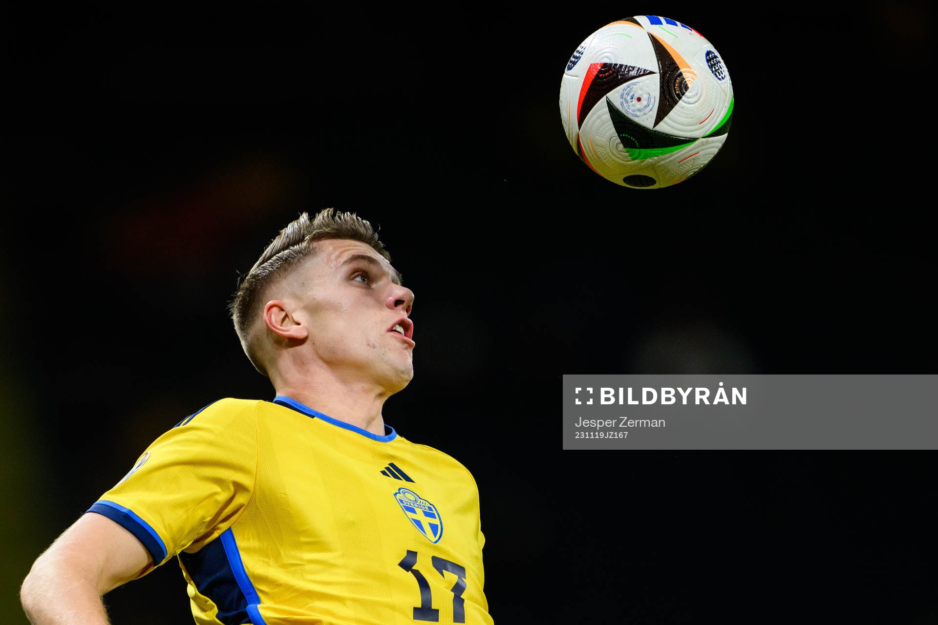 Viktor Gyökeres of Sweden