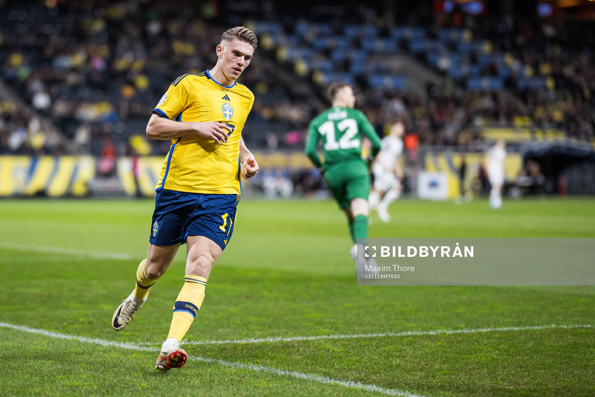 Viktor Gyökeres of Sweden