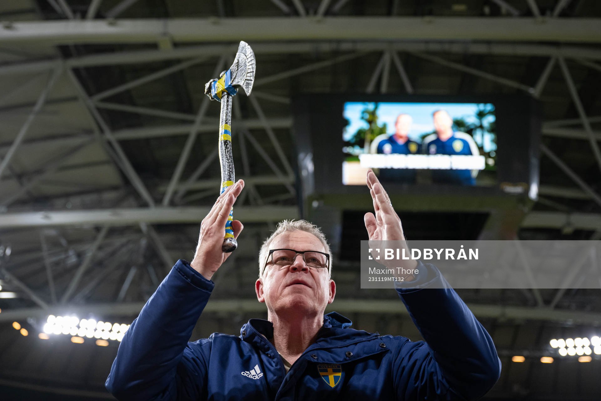 Head coach Janne Andersson of Sweden