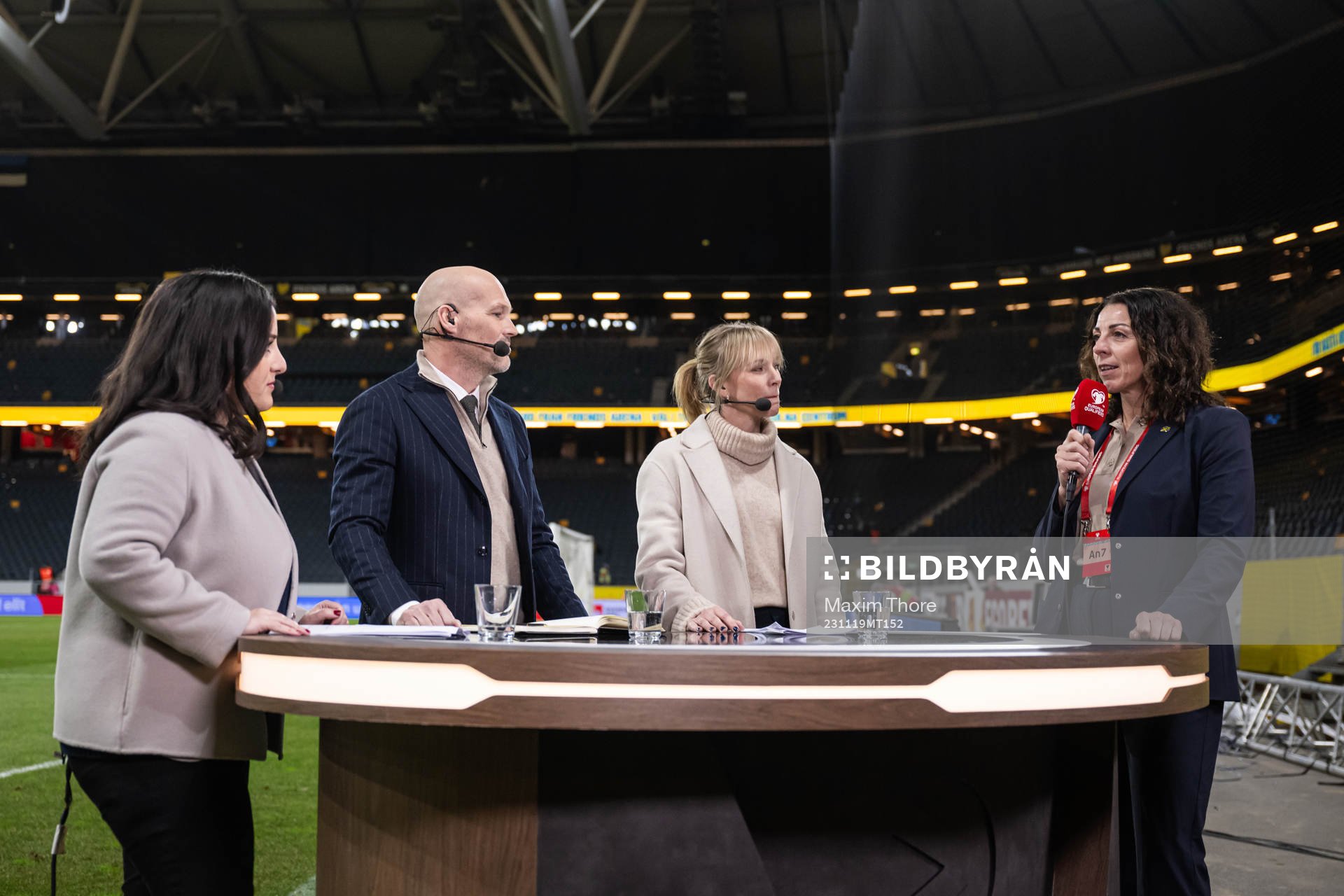 Jennifer Kücükaslan, Fredrik Ljungberg, Johanna Frisk and