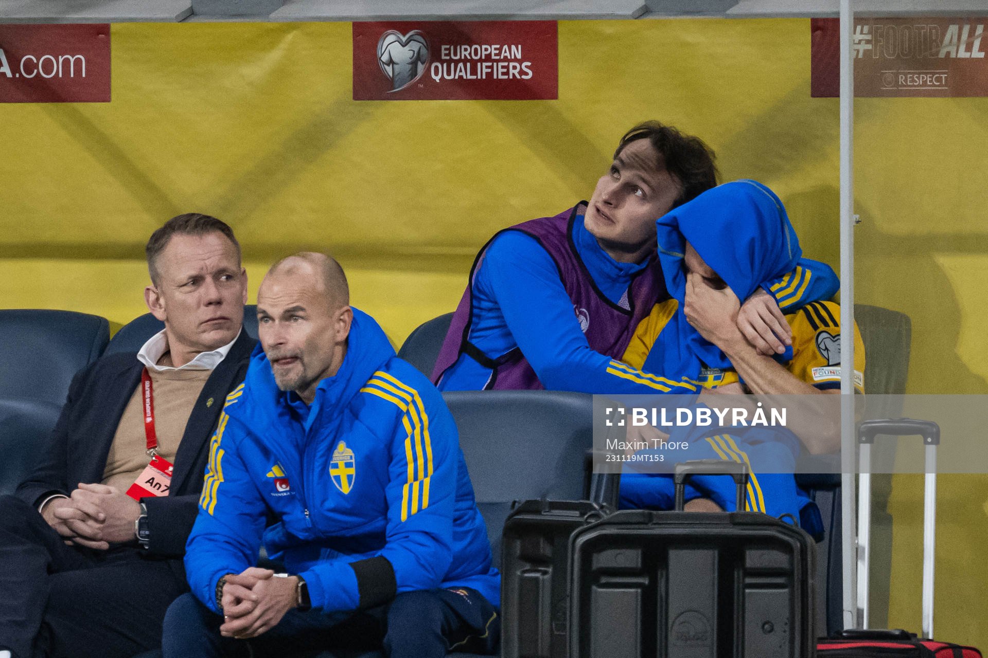 Hjalmar Ekdal and Albin Ekdal of Sweden