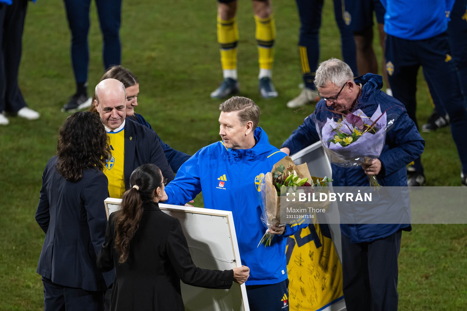 Fredrik Reinfeldt, president of the Swedish Football
