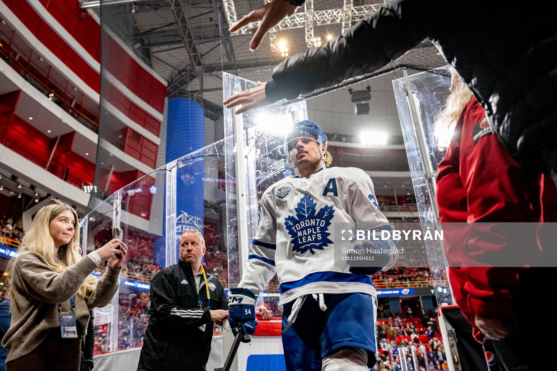 Auston Matthews of Toronto Maple Leafs