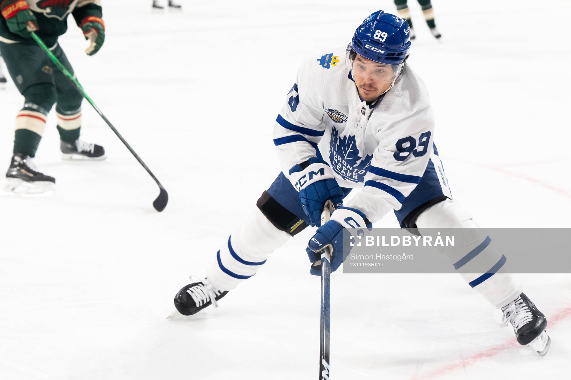 Nicholas Robertson of Toronto Maple Leafs