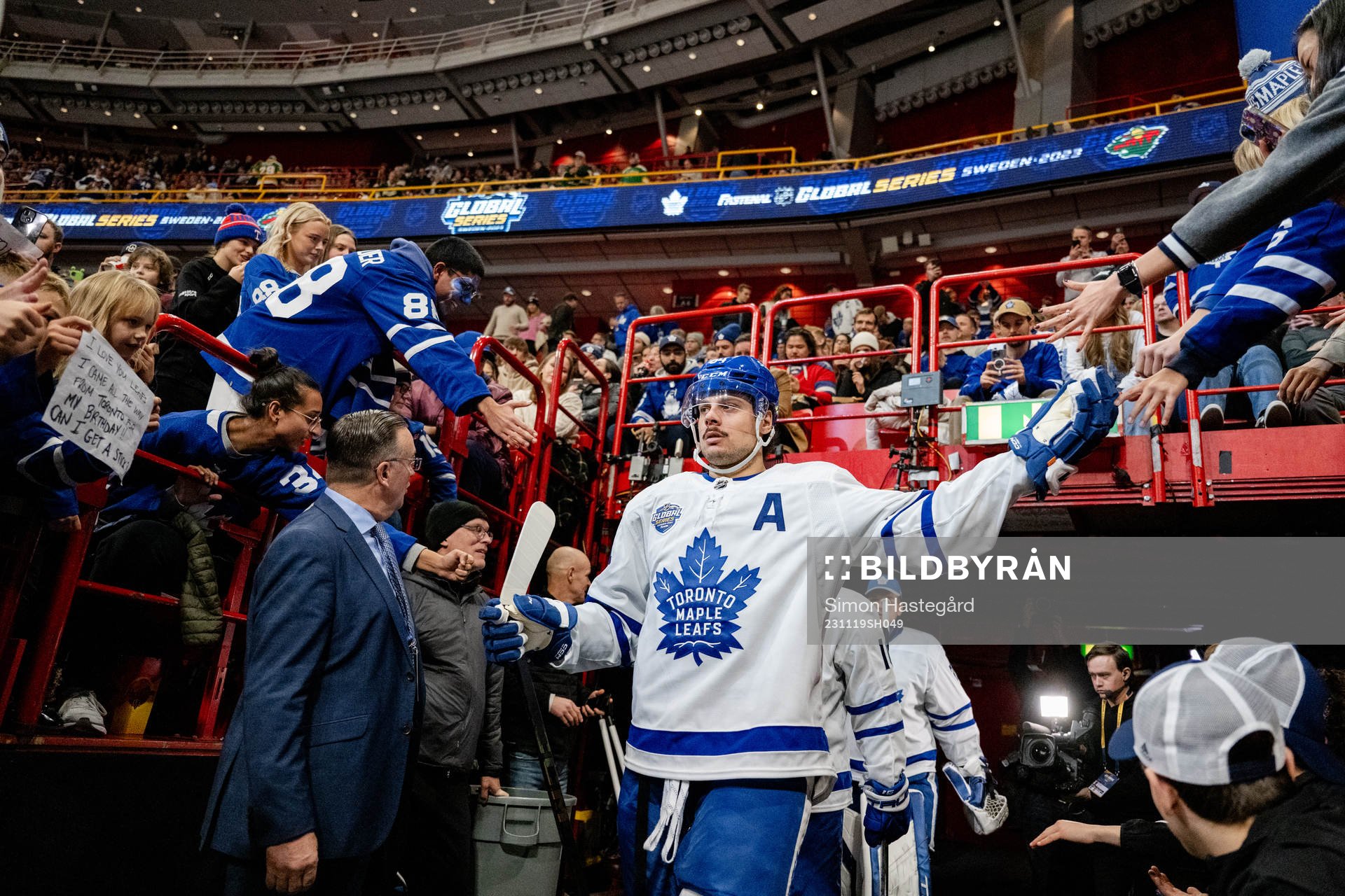 Auston Matthews of Toronto Maple Leafs