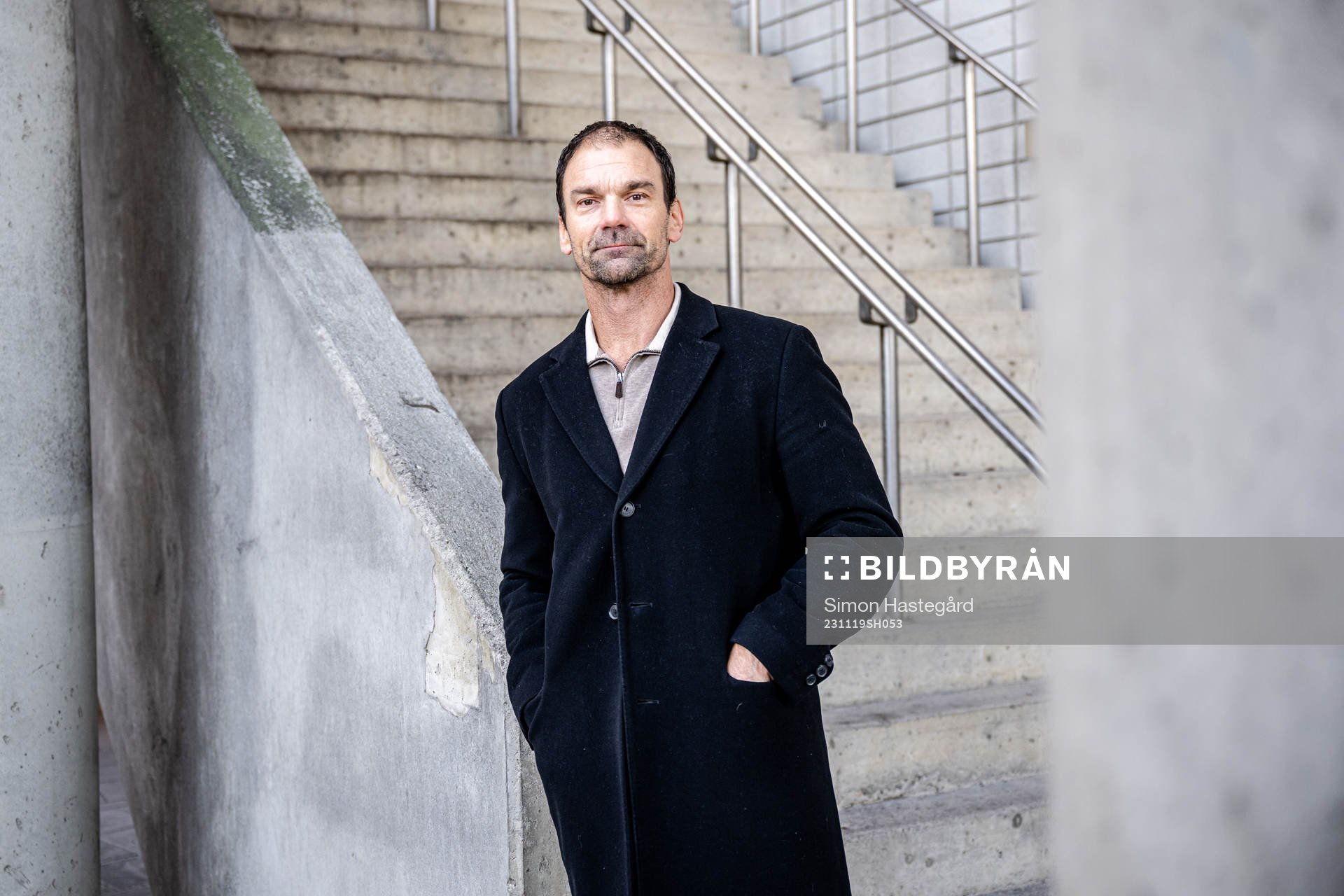 Jonas Höglund poses for a portrait
