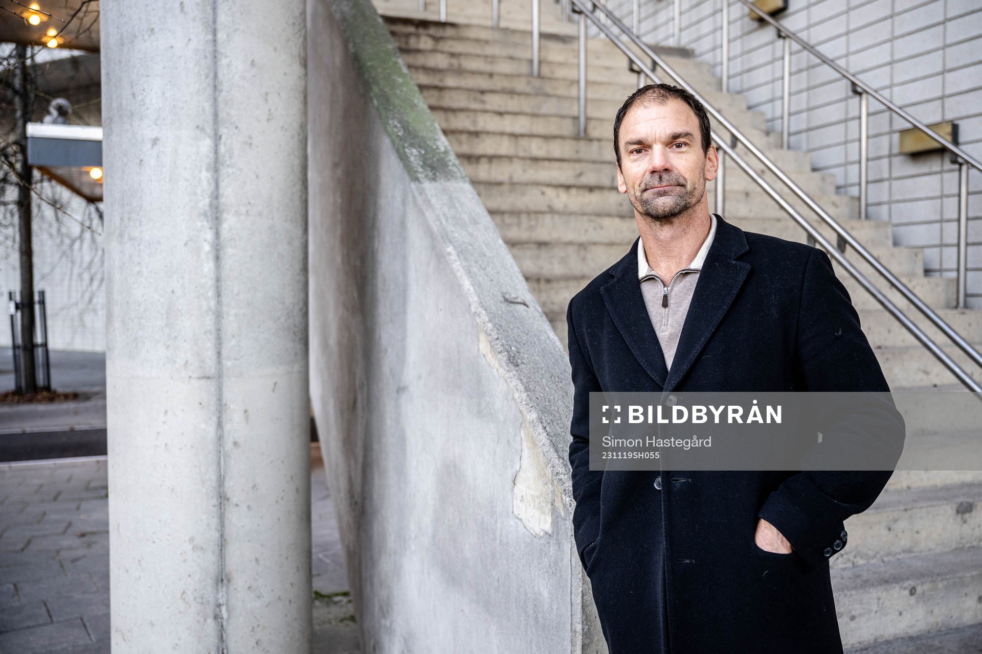 Jonas Höglund poses for a portrait