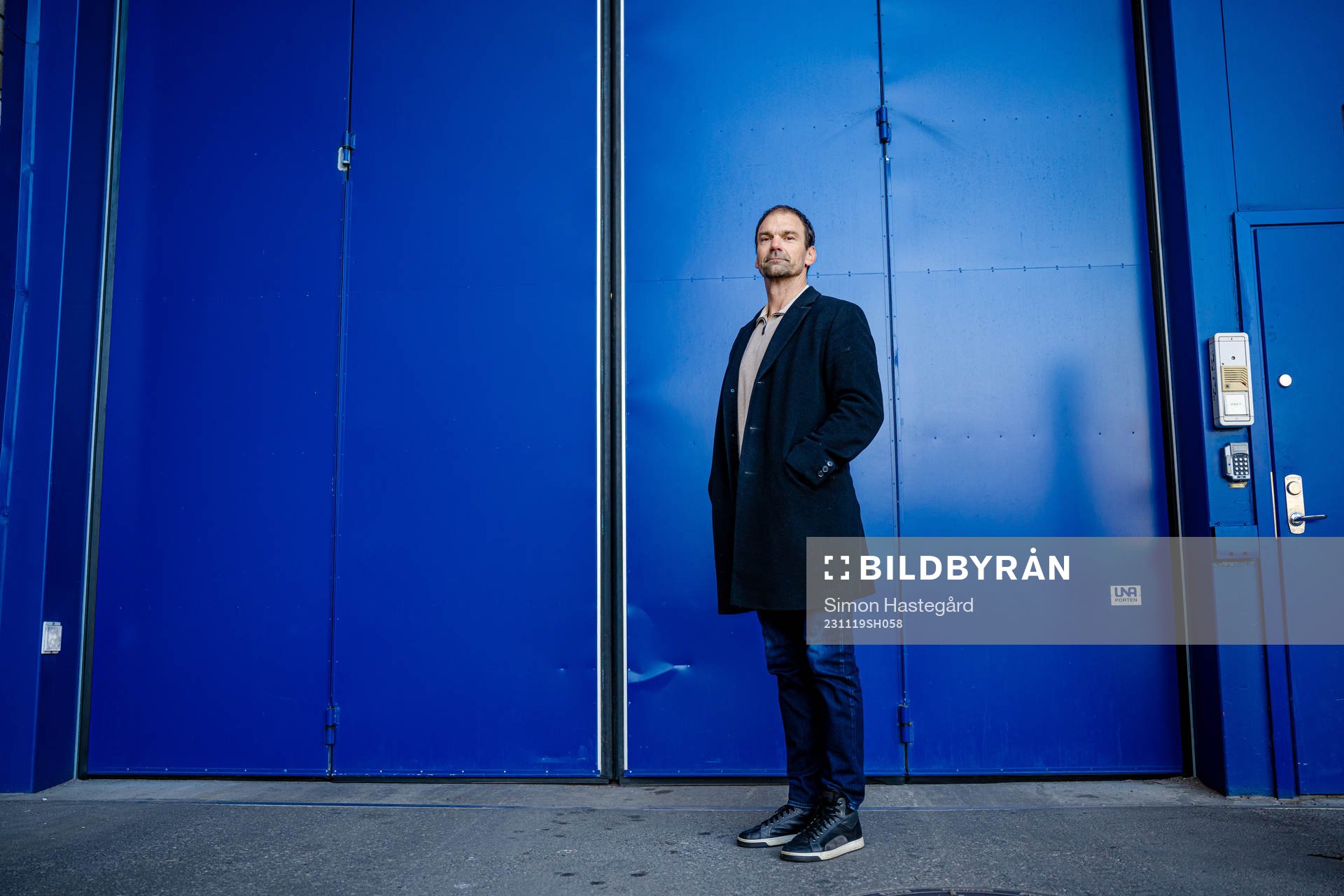 Jonas Höglund poses for a portrait