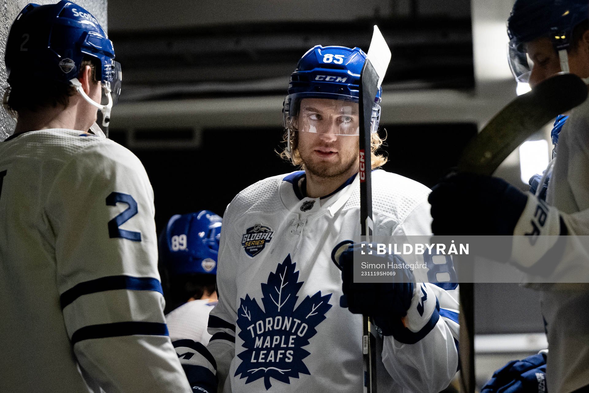 William Lagesson of Toronto Maple Leafs