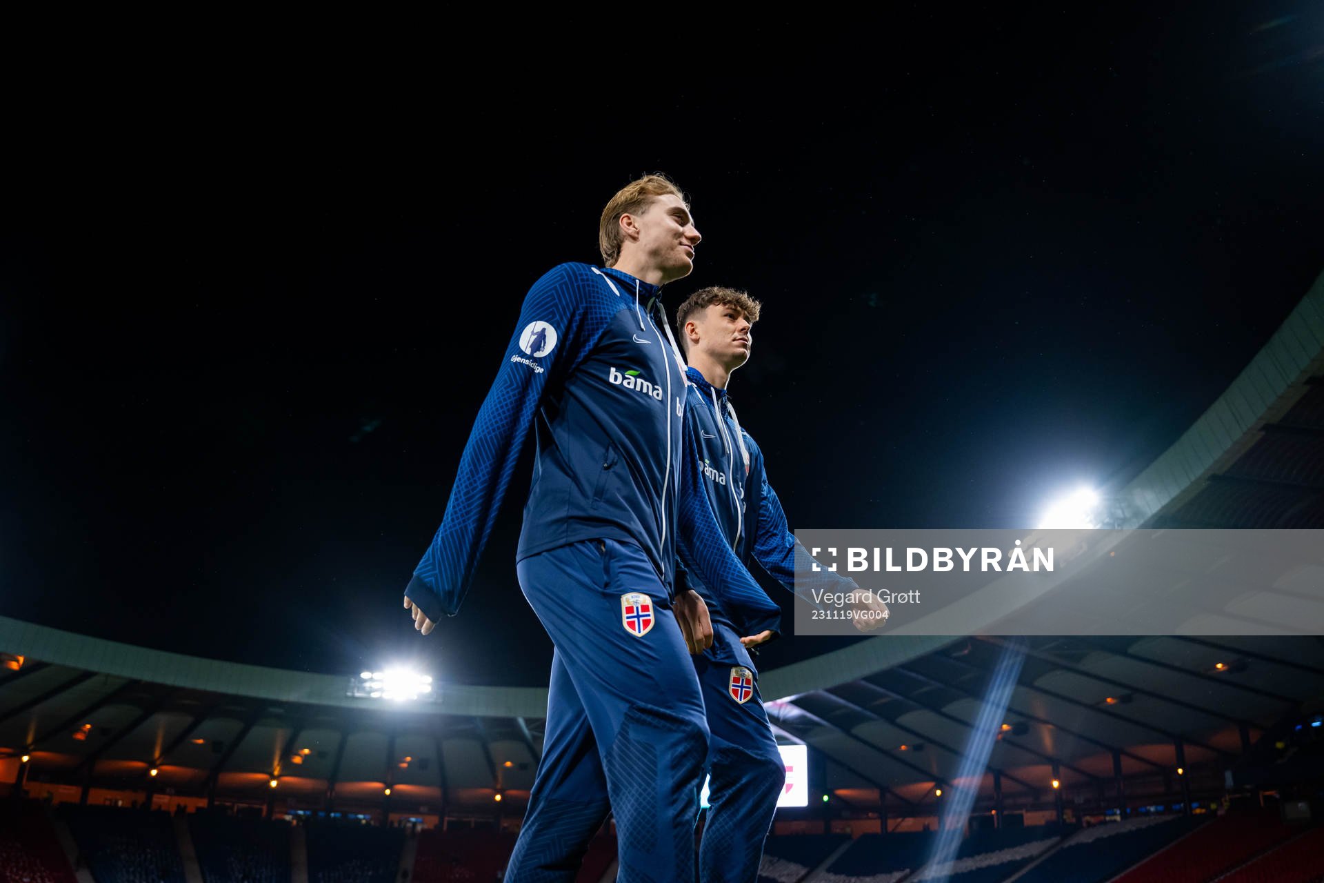 Kristian Thorstvedt and Jørgen Strand Larsen of Norway
