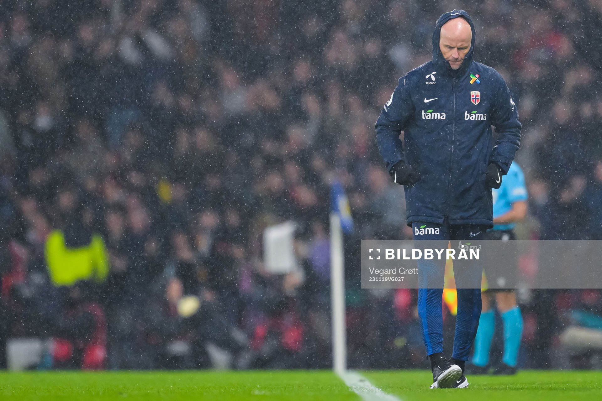 Head coach Ståle Solbakken of Norway