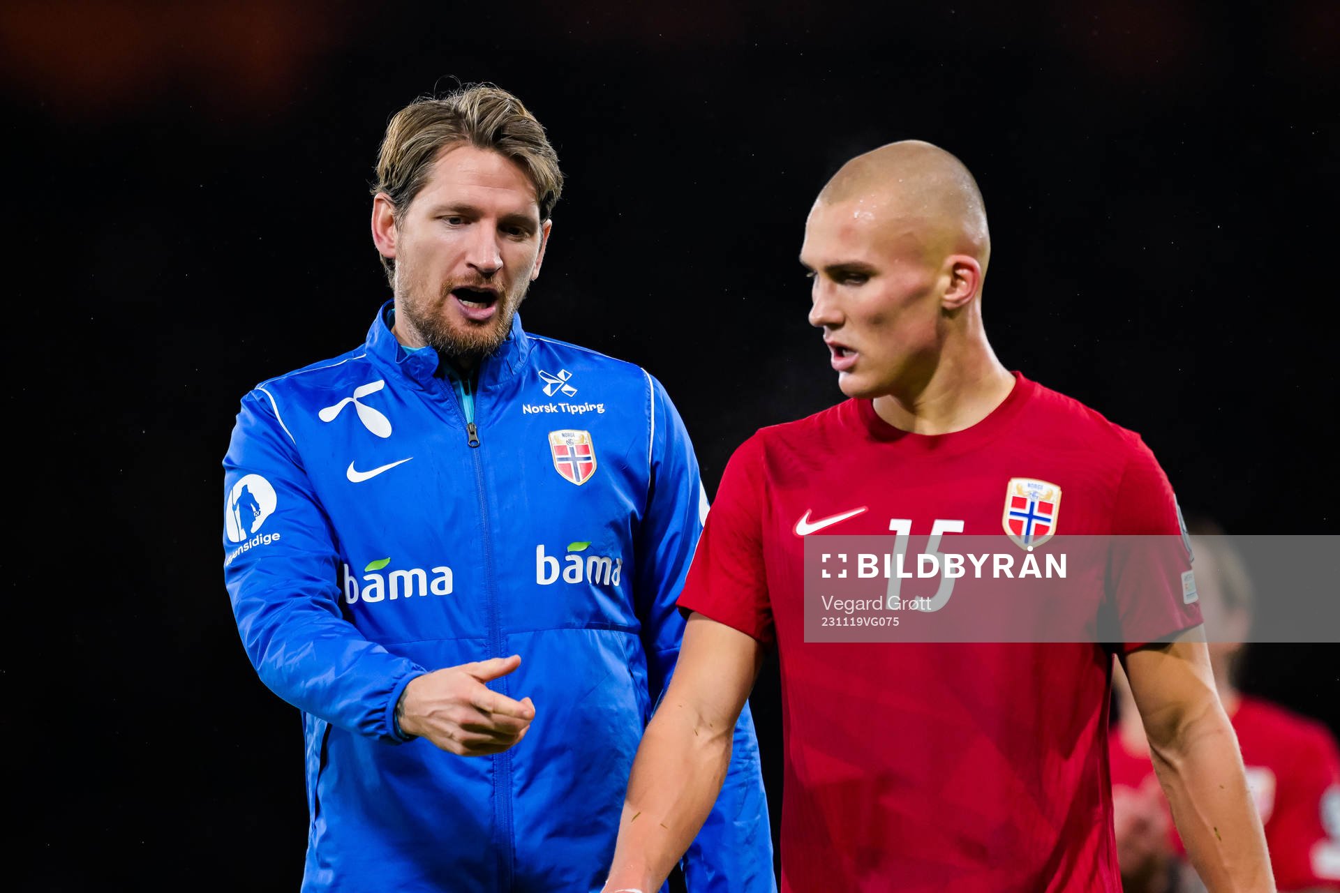 Stefan Strandberg and Leo Skiri Østigård of Norway