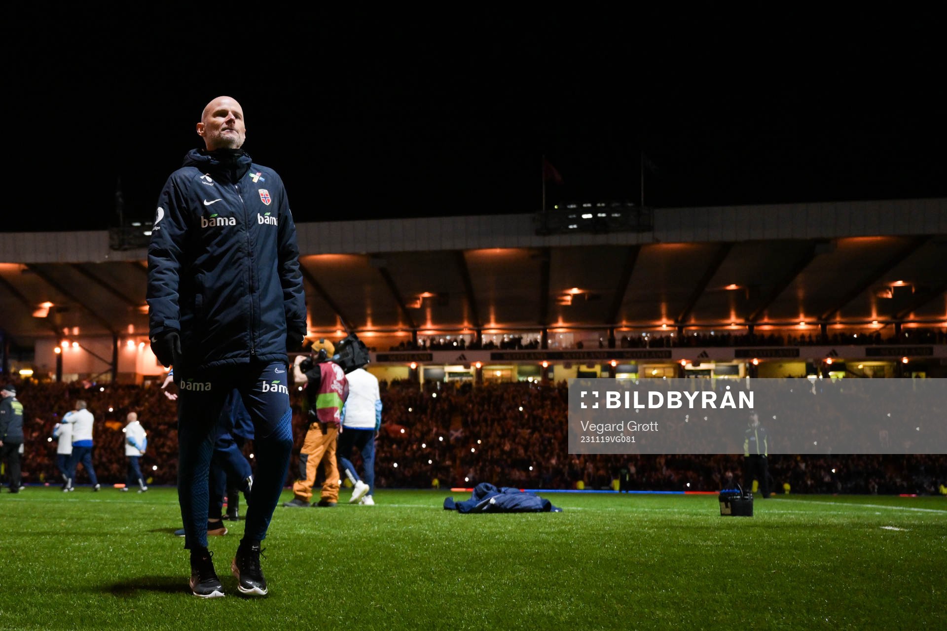 Head coach Ståle Solbakken of Norway