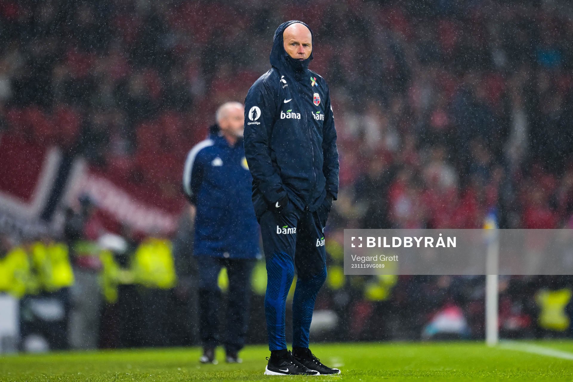 Head coach Ståle Solbakken of Norway